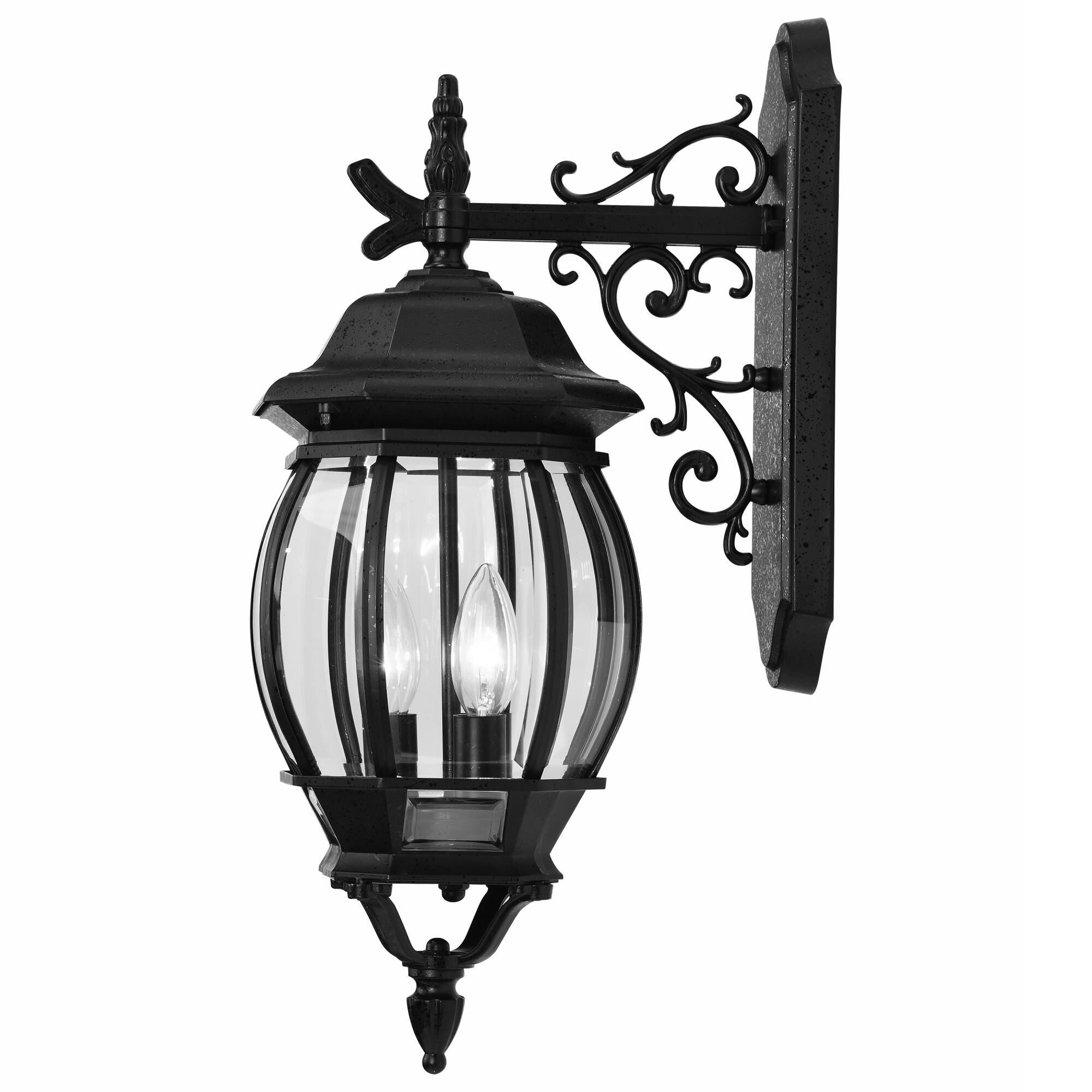Central Park 23 Inch Tall 3 Light Outdoor Wall Light by Nuvo Lighting