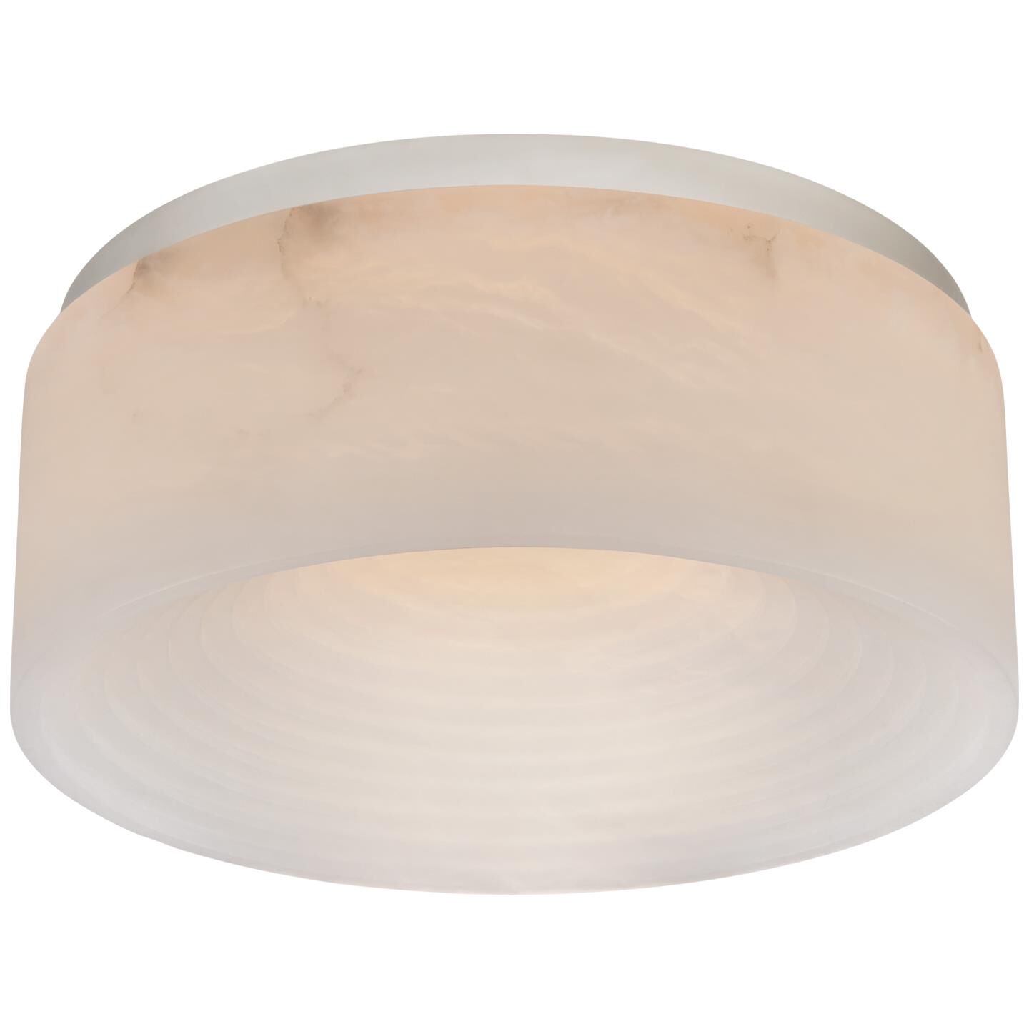 Shown in Polished Nickel finish and Alabaster shade