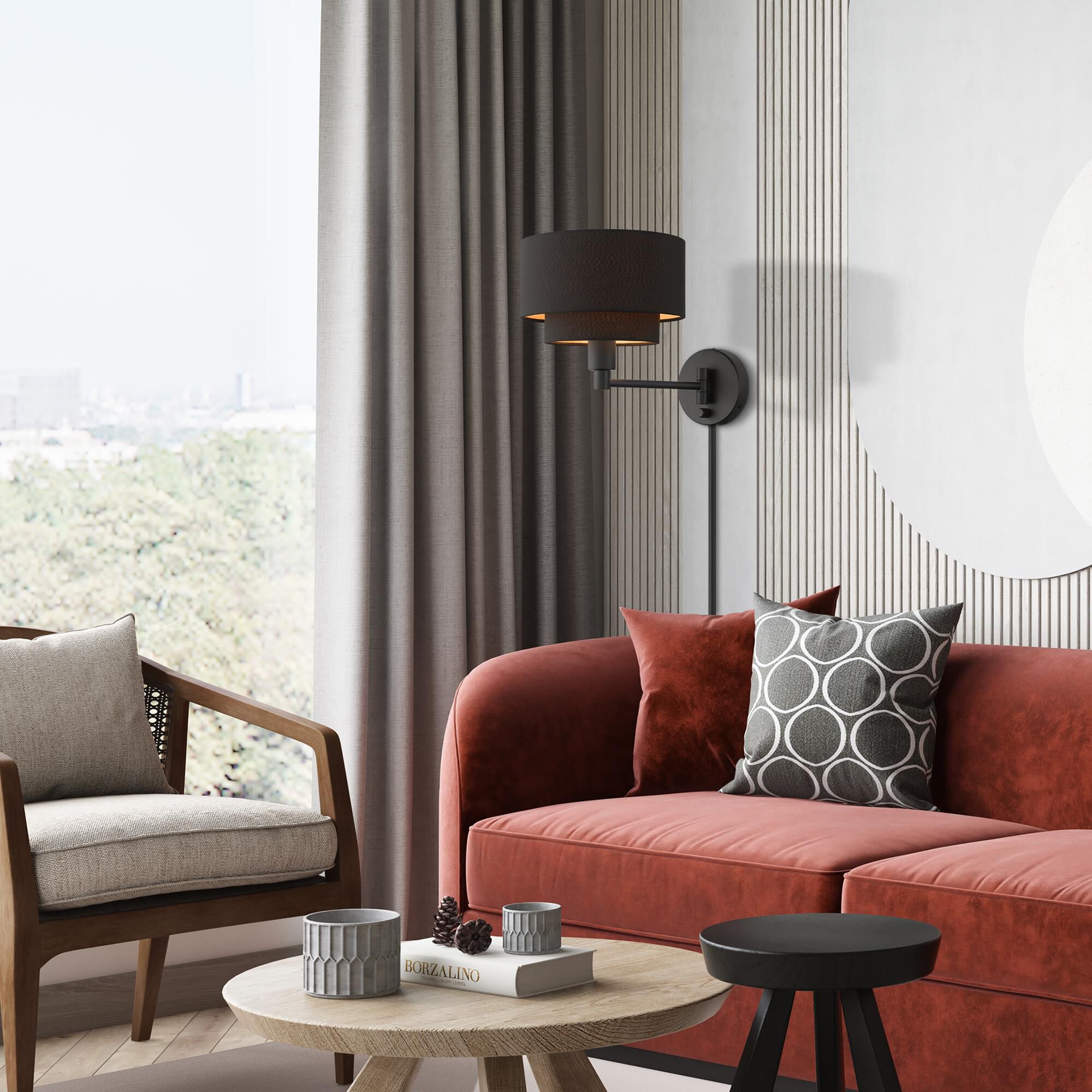 Sentosa Wall Swing Lamp by Livex Lighting