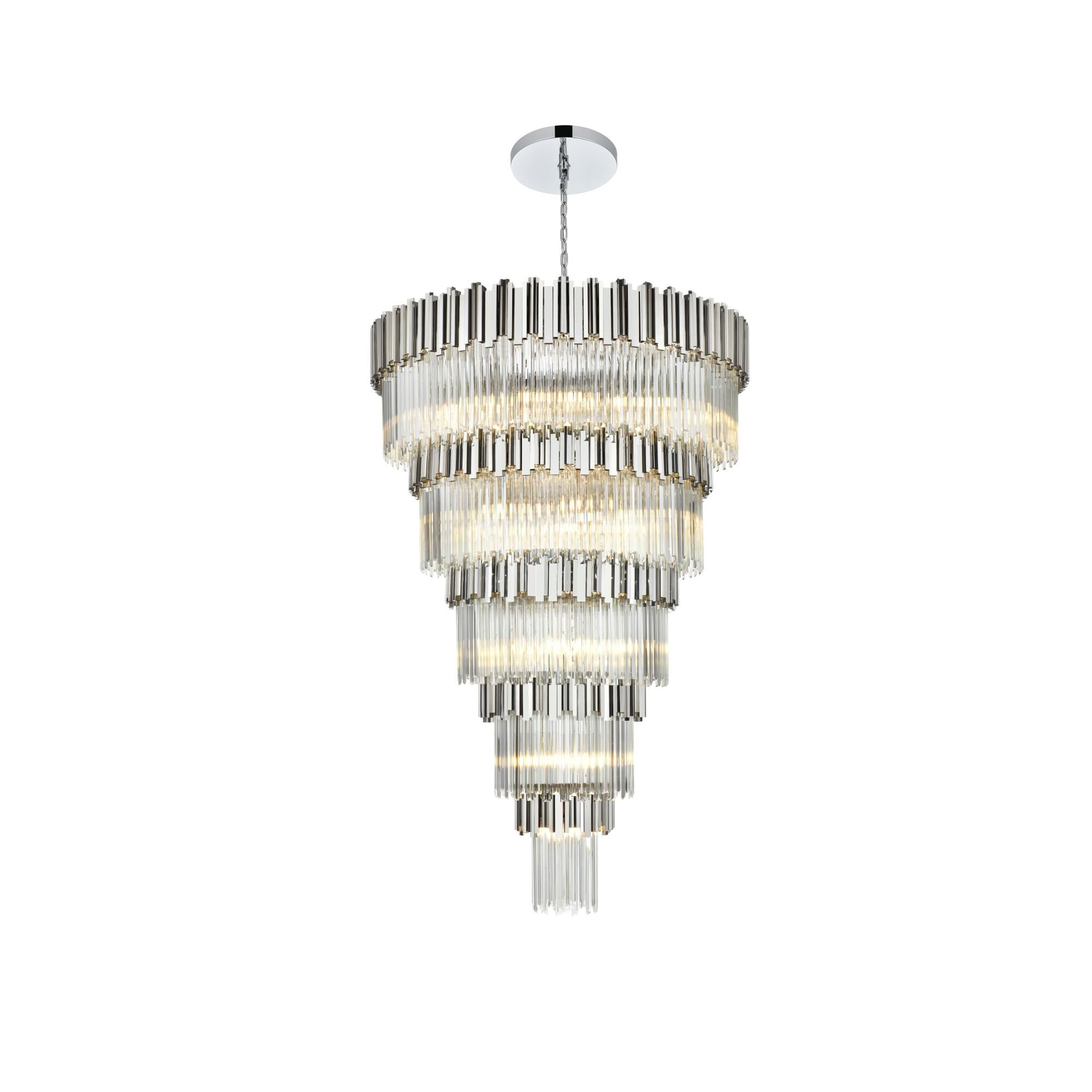 Willow 48 Inch Chandelier by Elegant Lighting