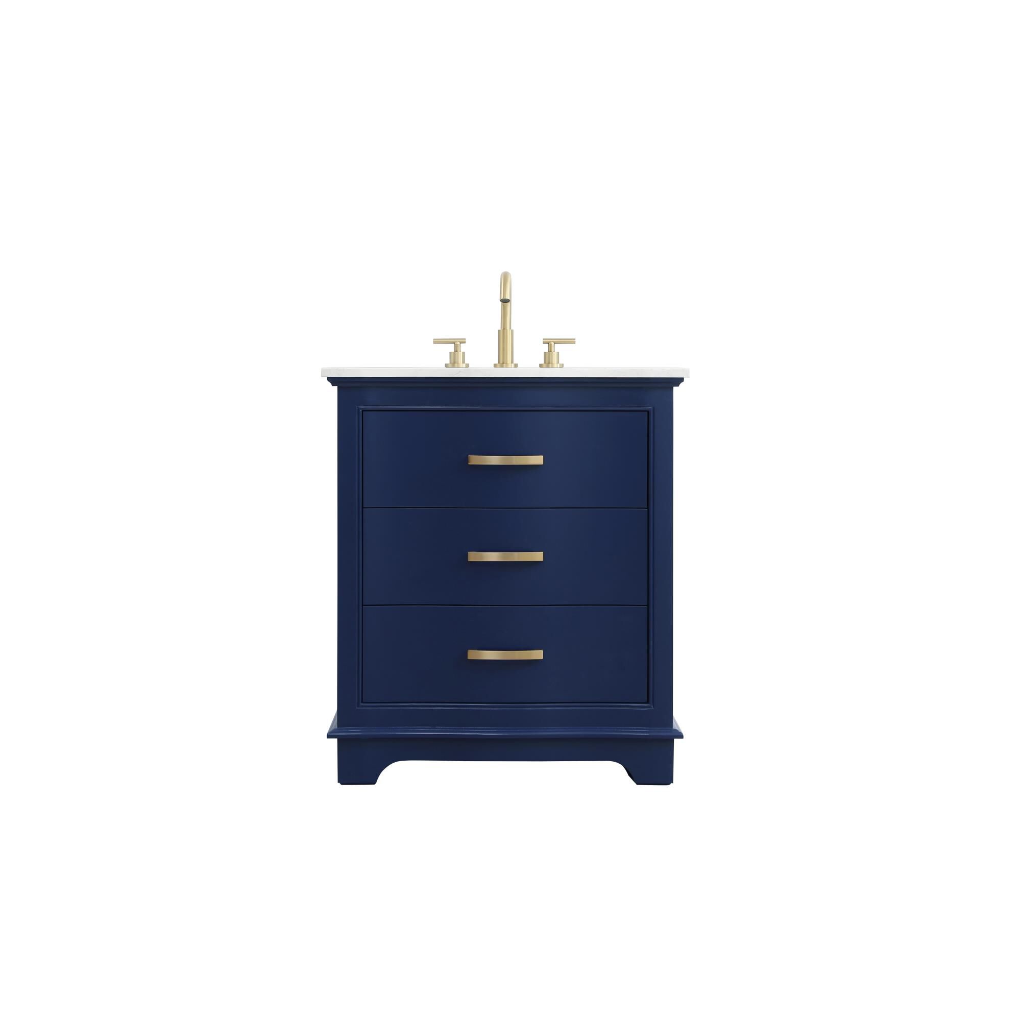 Shown in Blue finish