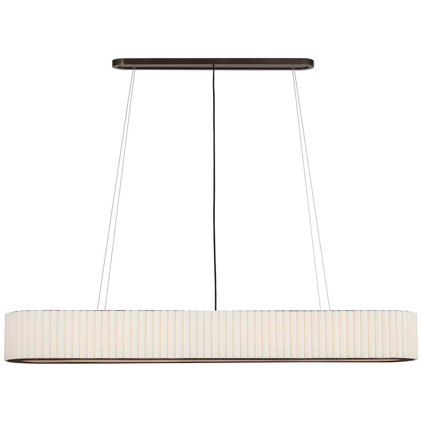 Ian K. Fowler Palati 72 Inch 9 Light LED Linear Suspension Light by Visual Comfort Signature Collection