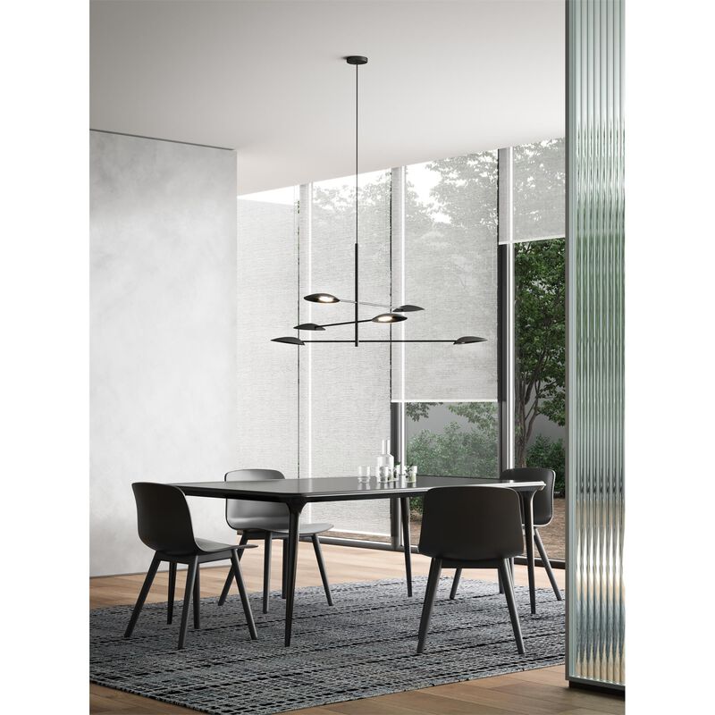 Ryan Pauly Rotaire 36 Inch Chandelier by Kuzco