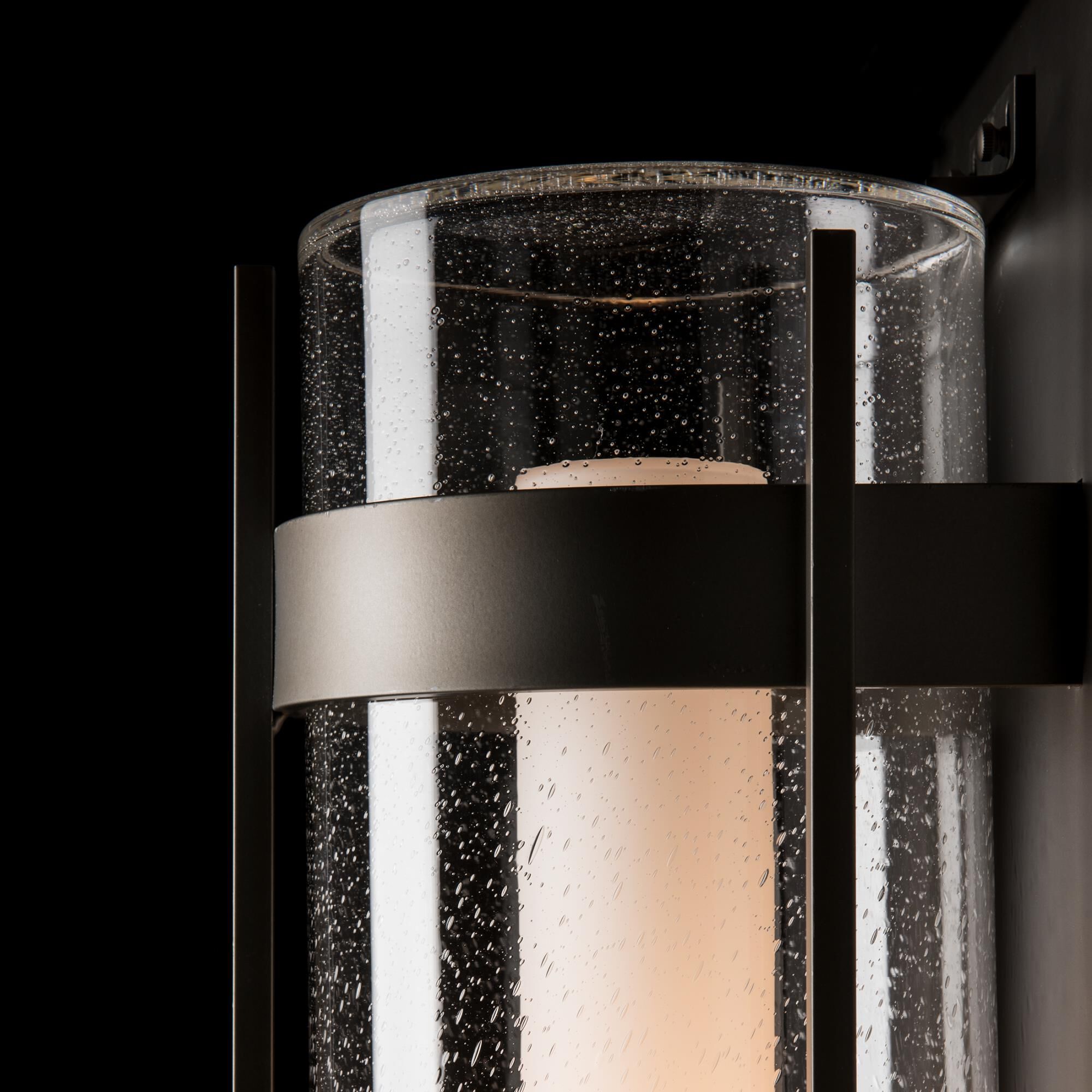 Hubbardton Forge Banded 25 Inch Tall Outdoor Wall Light