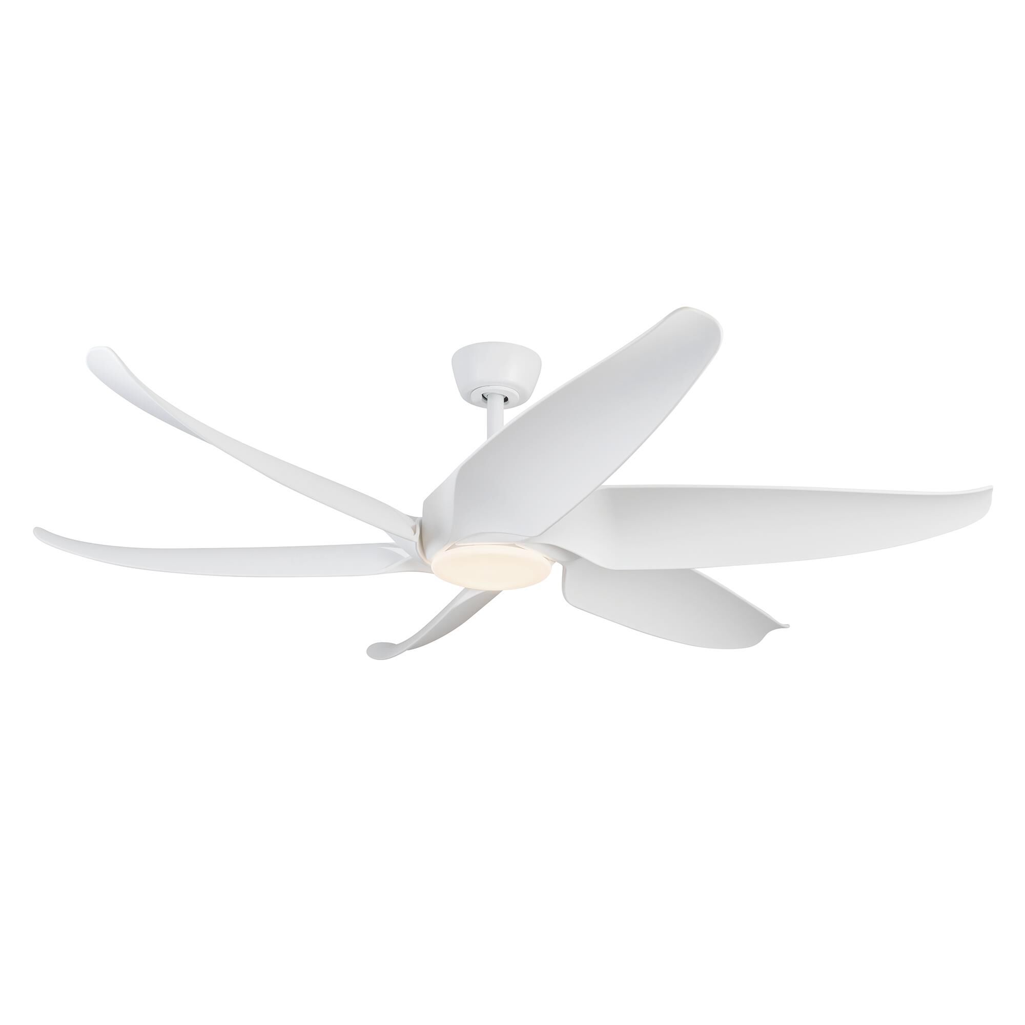 Shown in Matte White finish and Frosted Polymeric Lens glass