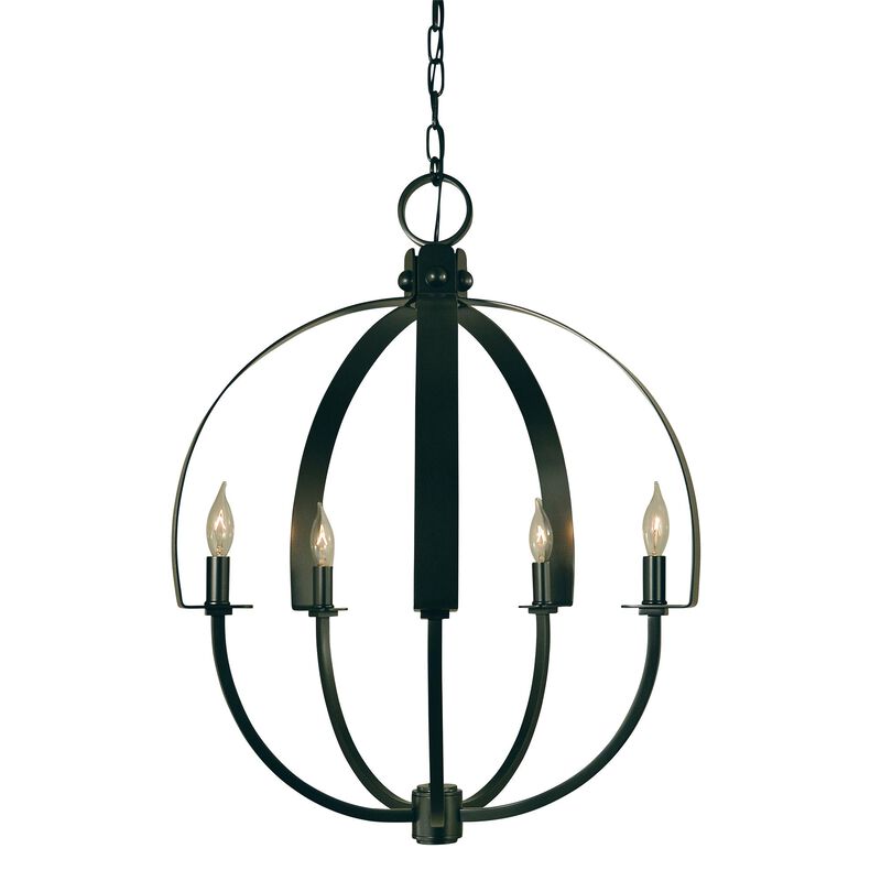 Luna Small Chandelier by Framburg