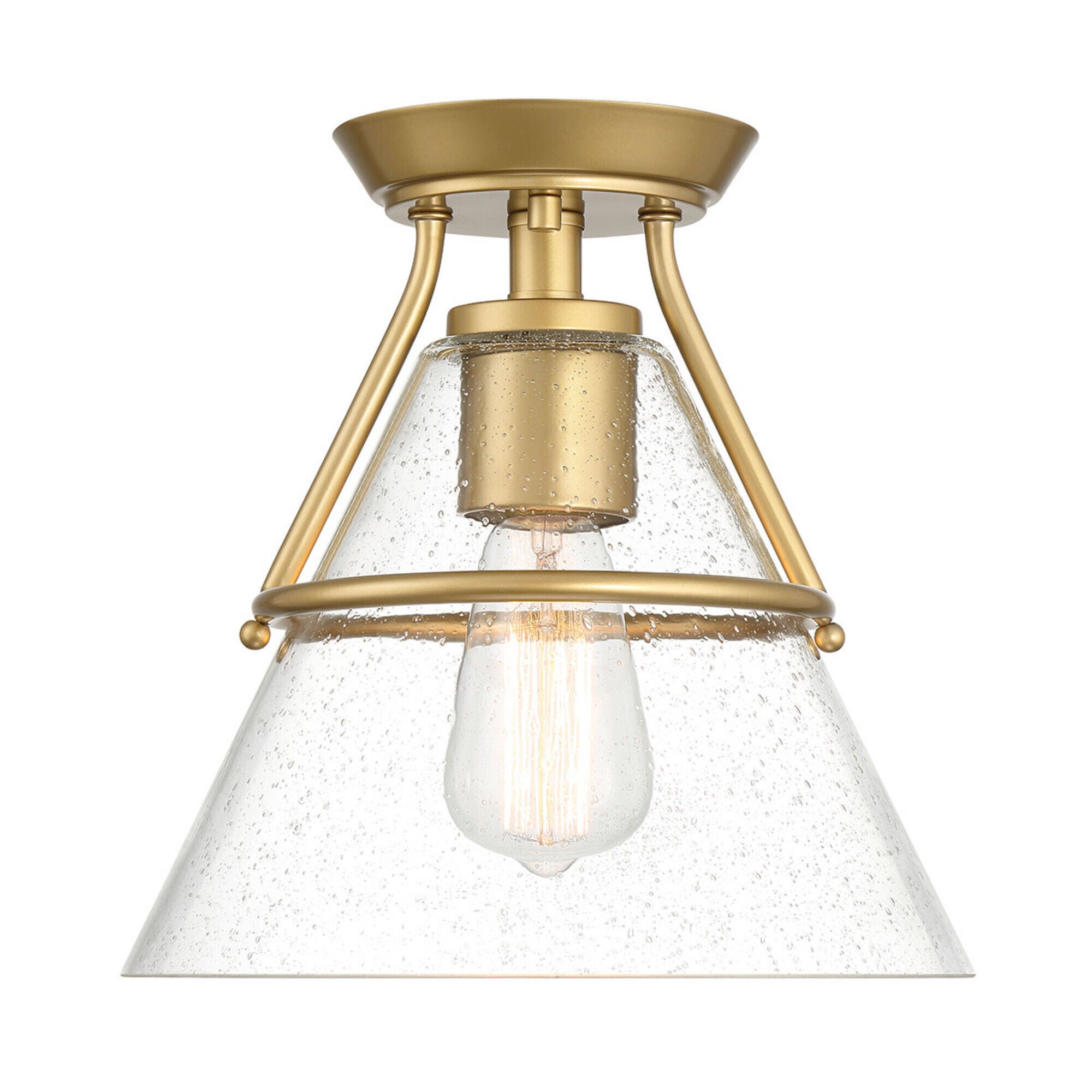 10 Inch Semi Flush Mount,