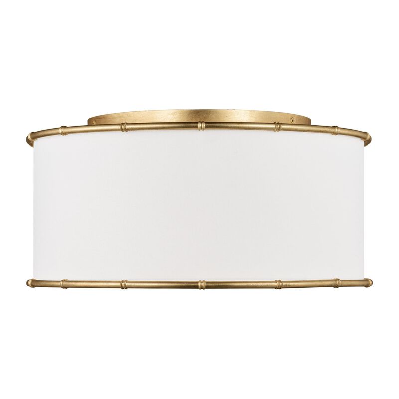 Alexa Hampton Aldric 19 Inch 2 Light Flush Mount by Visual Comfort Studio