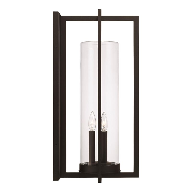 Kent 25 Inch Tall 3 Light Outdoor Wall Light by Capital Lighting Fixture Company