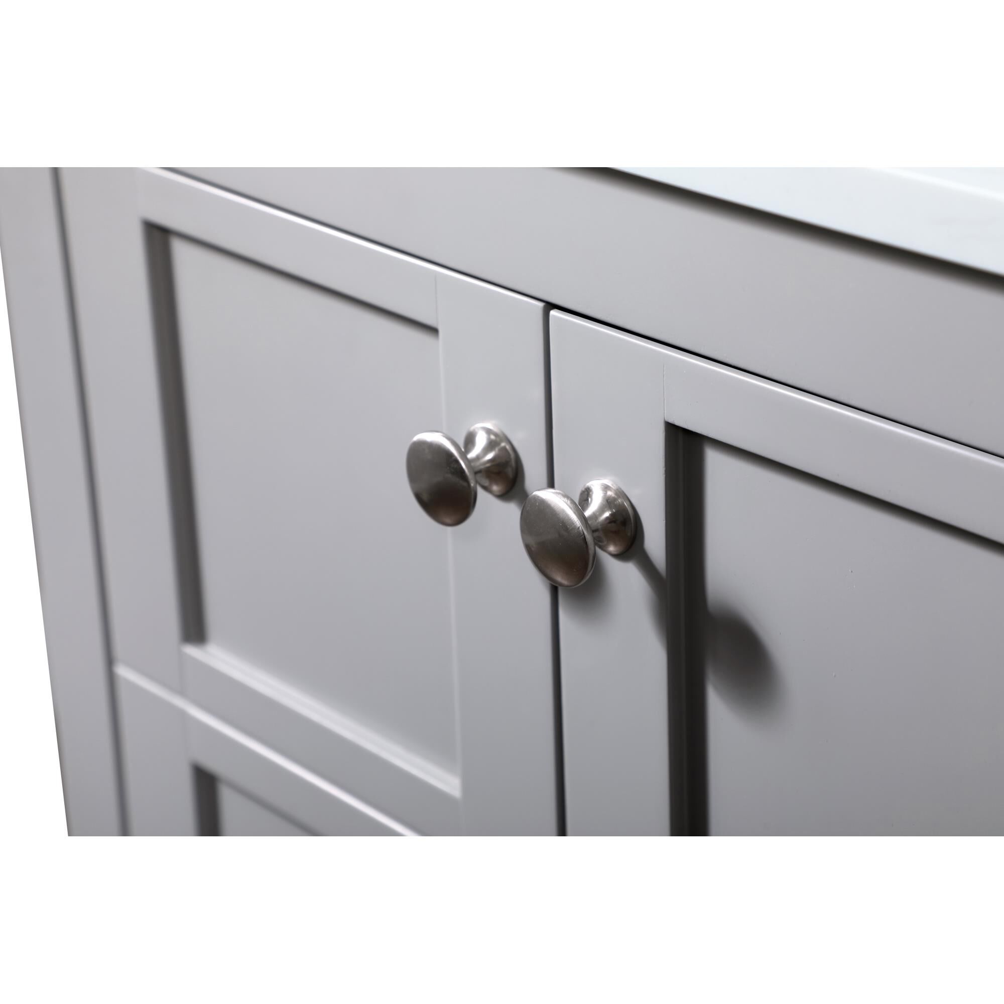 Shown in Grey finish