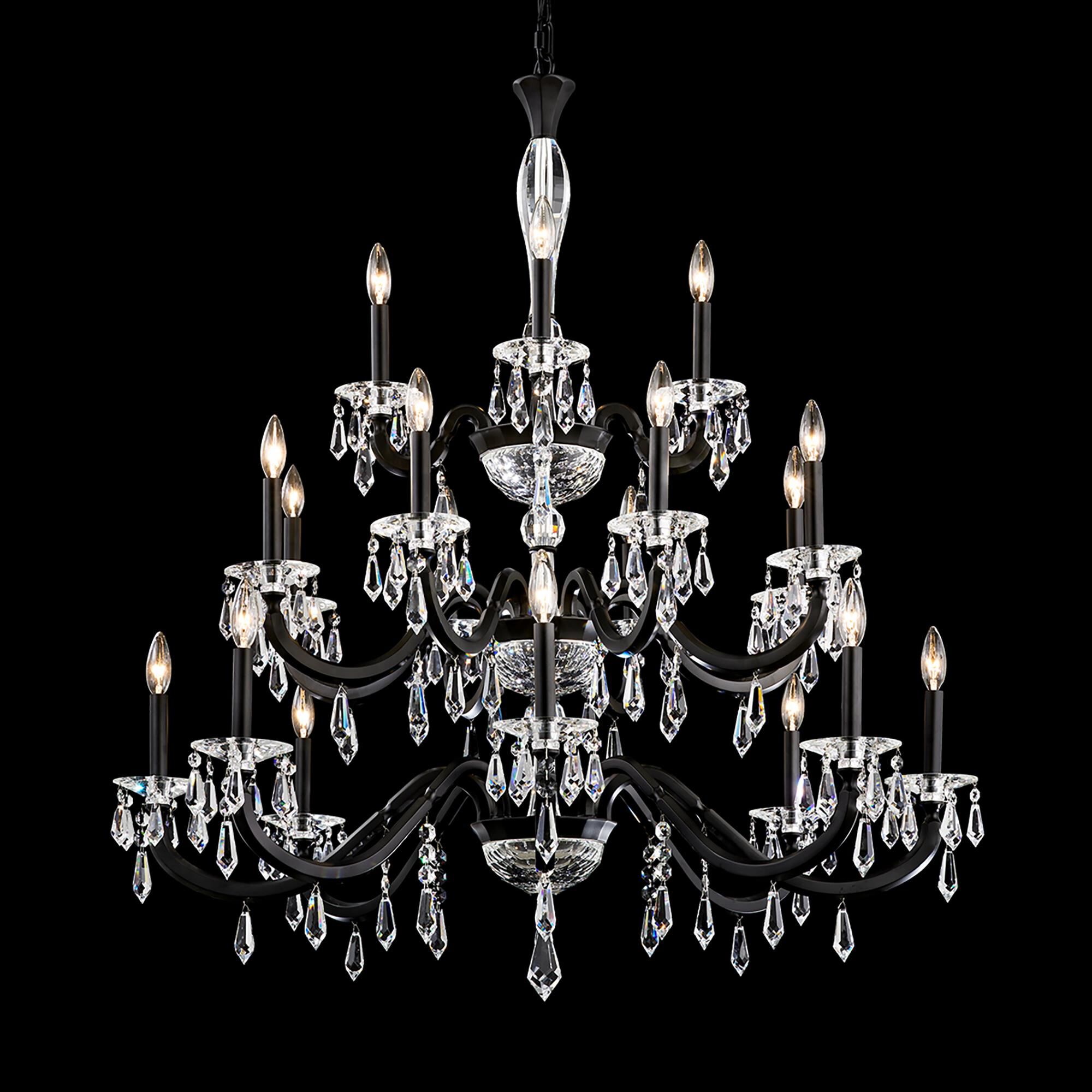 Napoli 42 Inch 20 Light Chandelier by Schonbek
