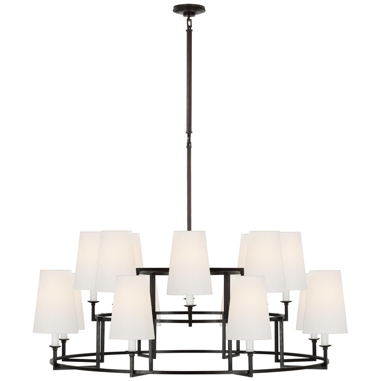 Chapman & Myers Modica 51 Inch 16 Light LED Chandelier by Visual Comfort Signature Collection