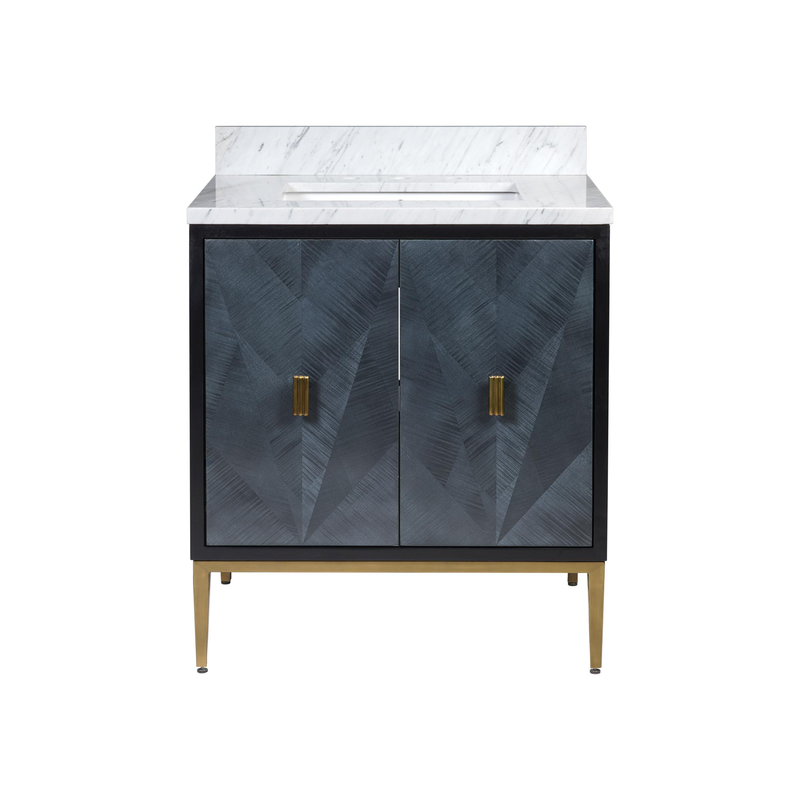 Kallista 30 Inch Bath Vanity Cabinet by Currey & Company