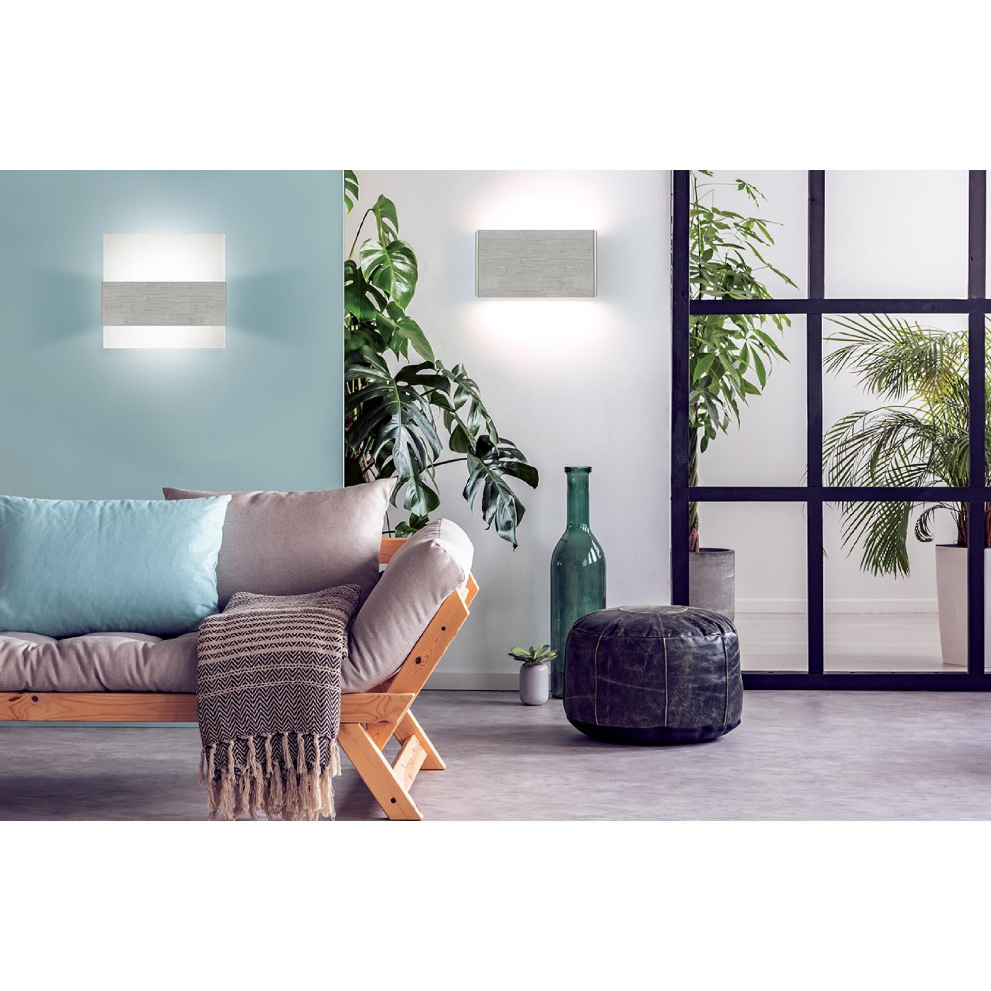 Eglo Nikita LED 13 Inch 1 Light LED Flush Mount by Eglo Lighting