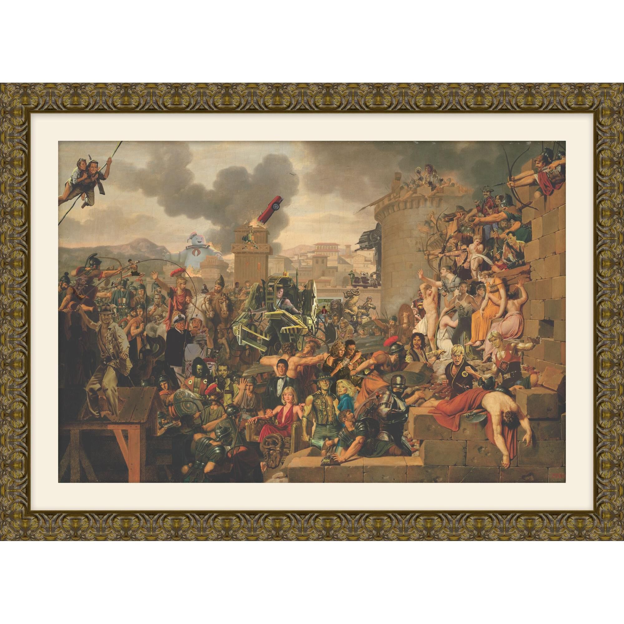 Jason Brueck Baroque 80's Print by LEVEL57