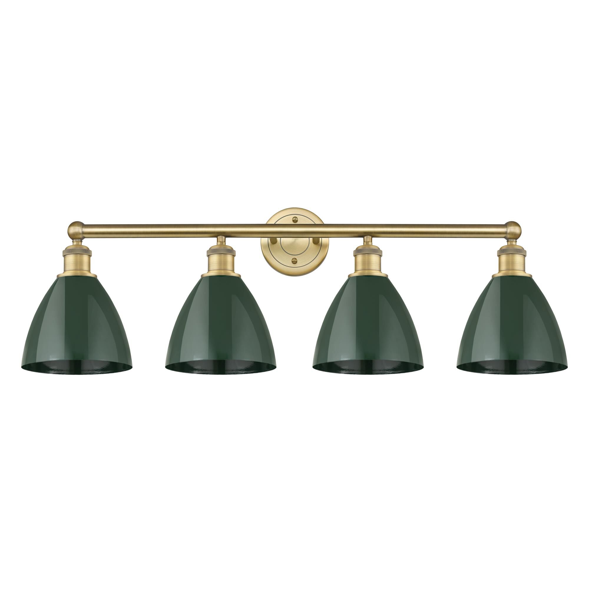 Bruno Marashlian Plymouth Dome 34 Inch 4 Light Bath Vanity Light by Innovations Lighting