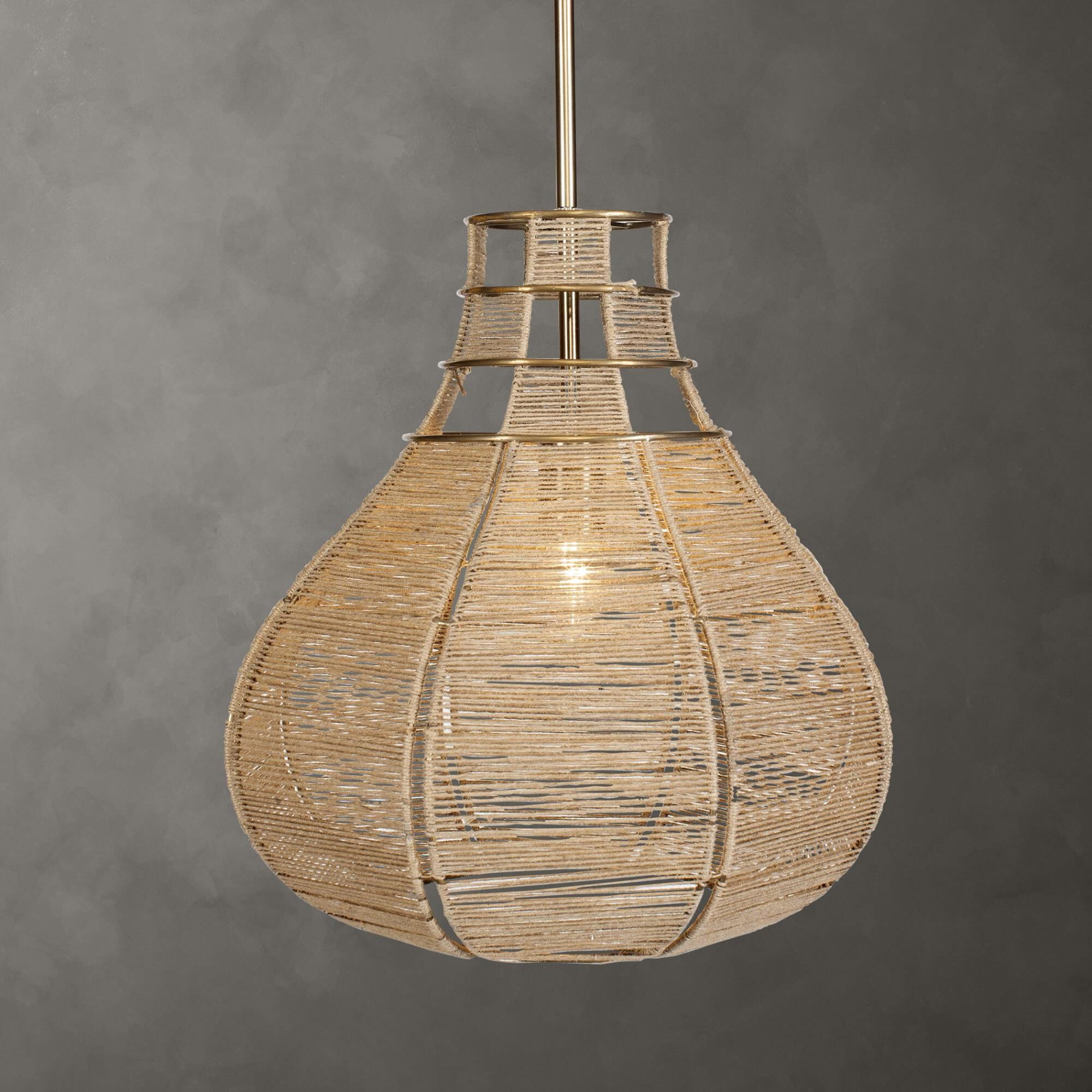 Revelation Design Hestia 16 Inch Large Pendant by Uttermost
