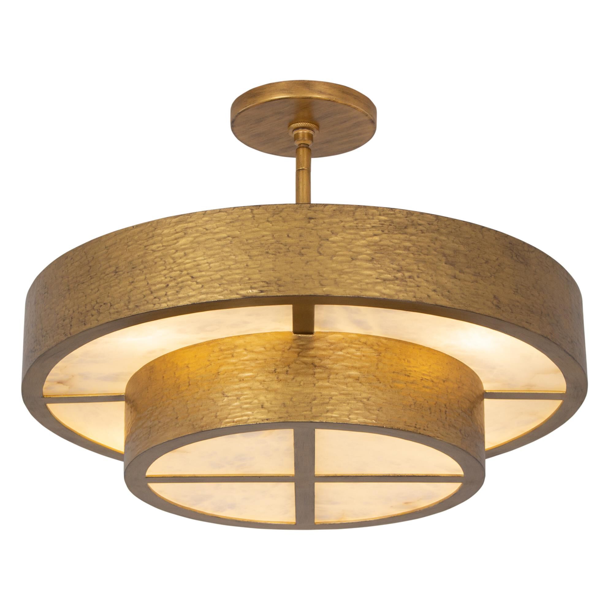 Shown in Rustic Gold finish
