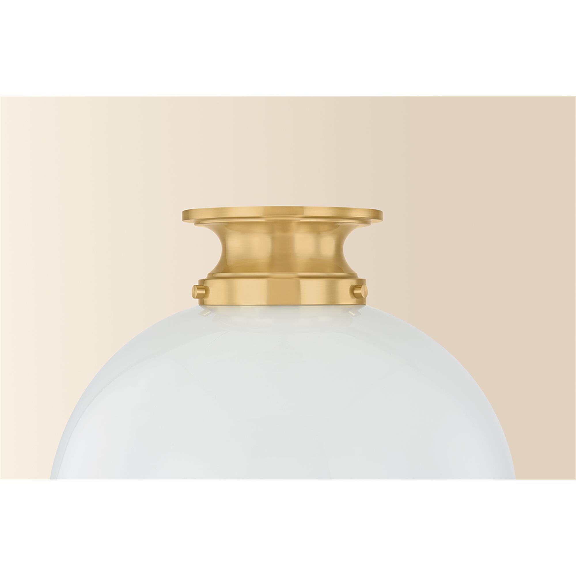 Celine 11 Inch Semi Flush Mount,