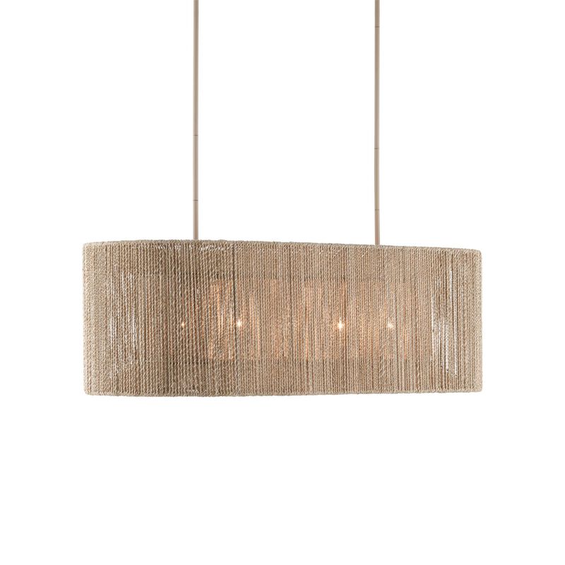 Mereworth 42 Inch 5 Light Linear Suspension Light by Currey and Company