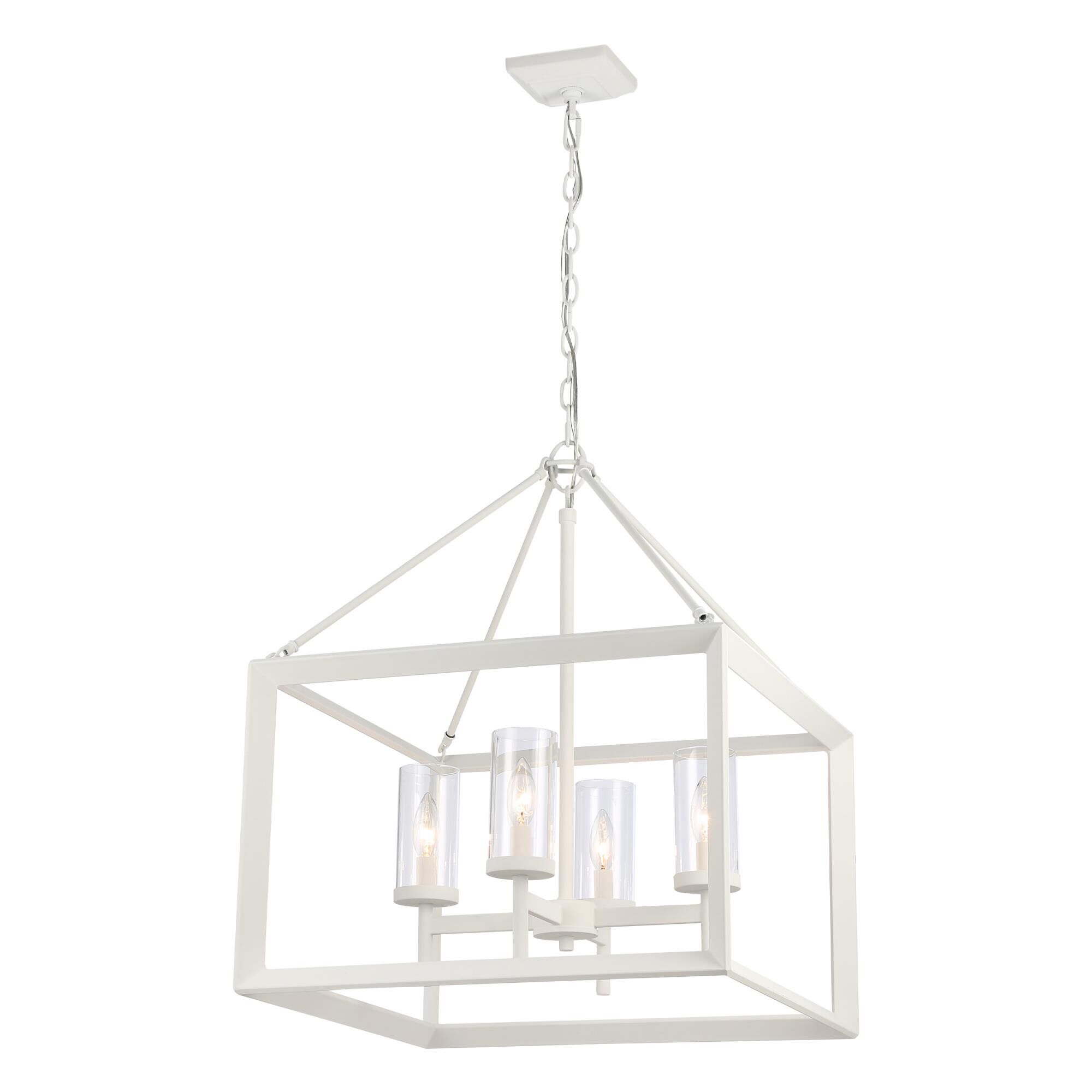 Shown in Clear Glass finish and Clear Glass shade