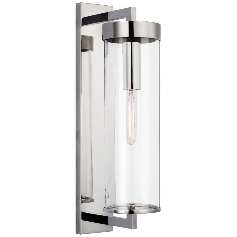 Visual Comfort Signature Collection Kelly Wearstler Liaison 20 Inch Tall Outdoor Wall Light