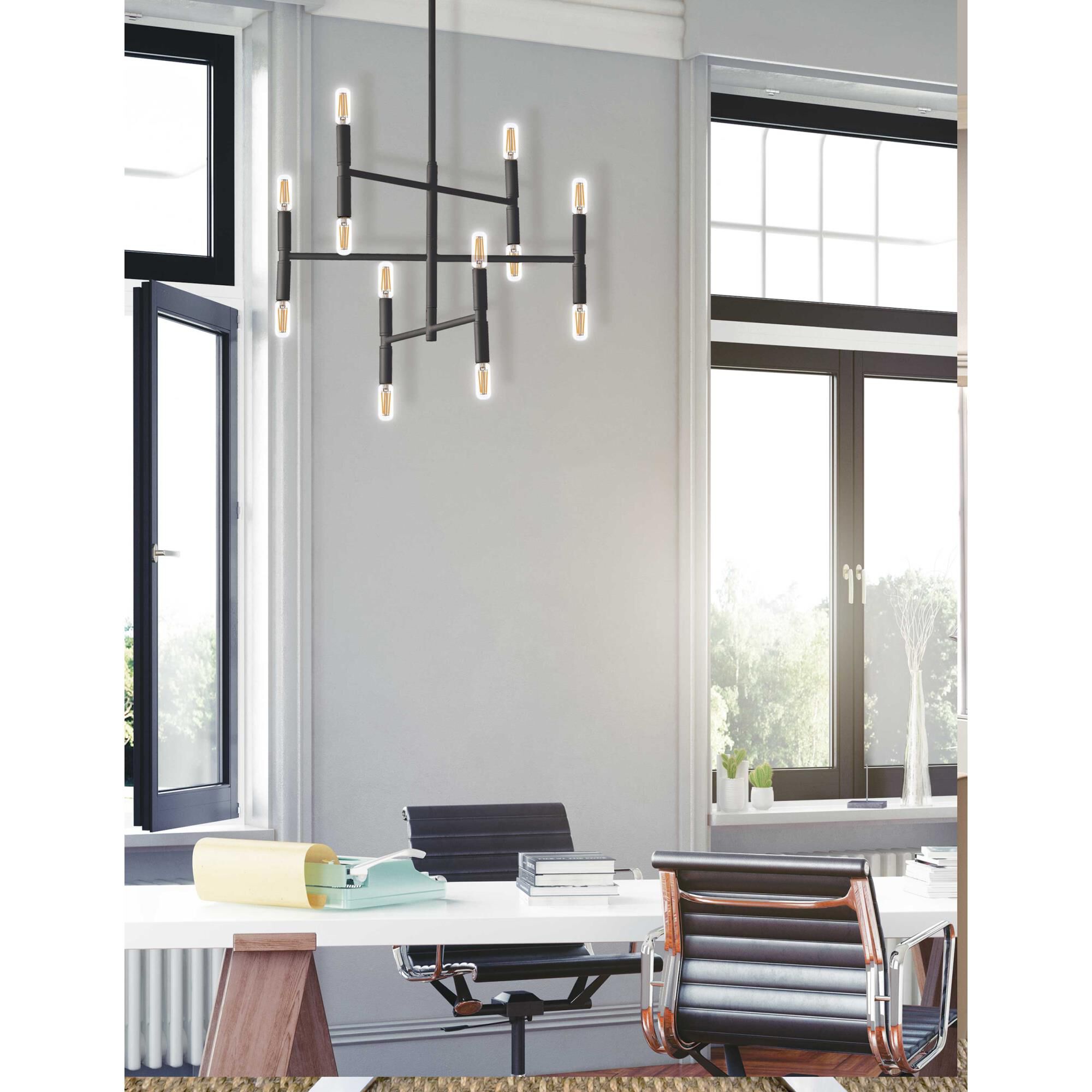 Ava 20 Inch 12 Light Mini Chandelier by Dainolite