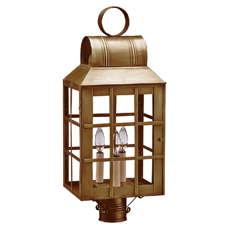 Lynn 24 Inch 3 Light Outdoor Post Lamp by Northeast Lantern
