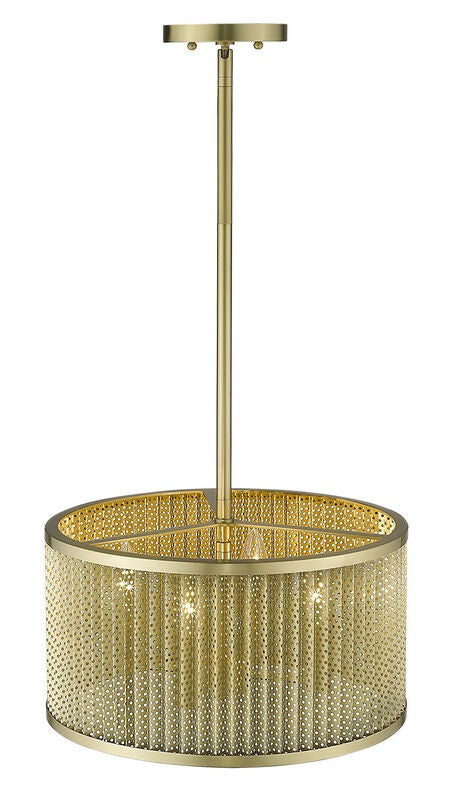 Basetti 15 Inch 4 Light Mini Chandelier by Trend Lighting