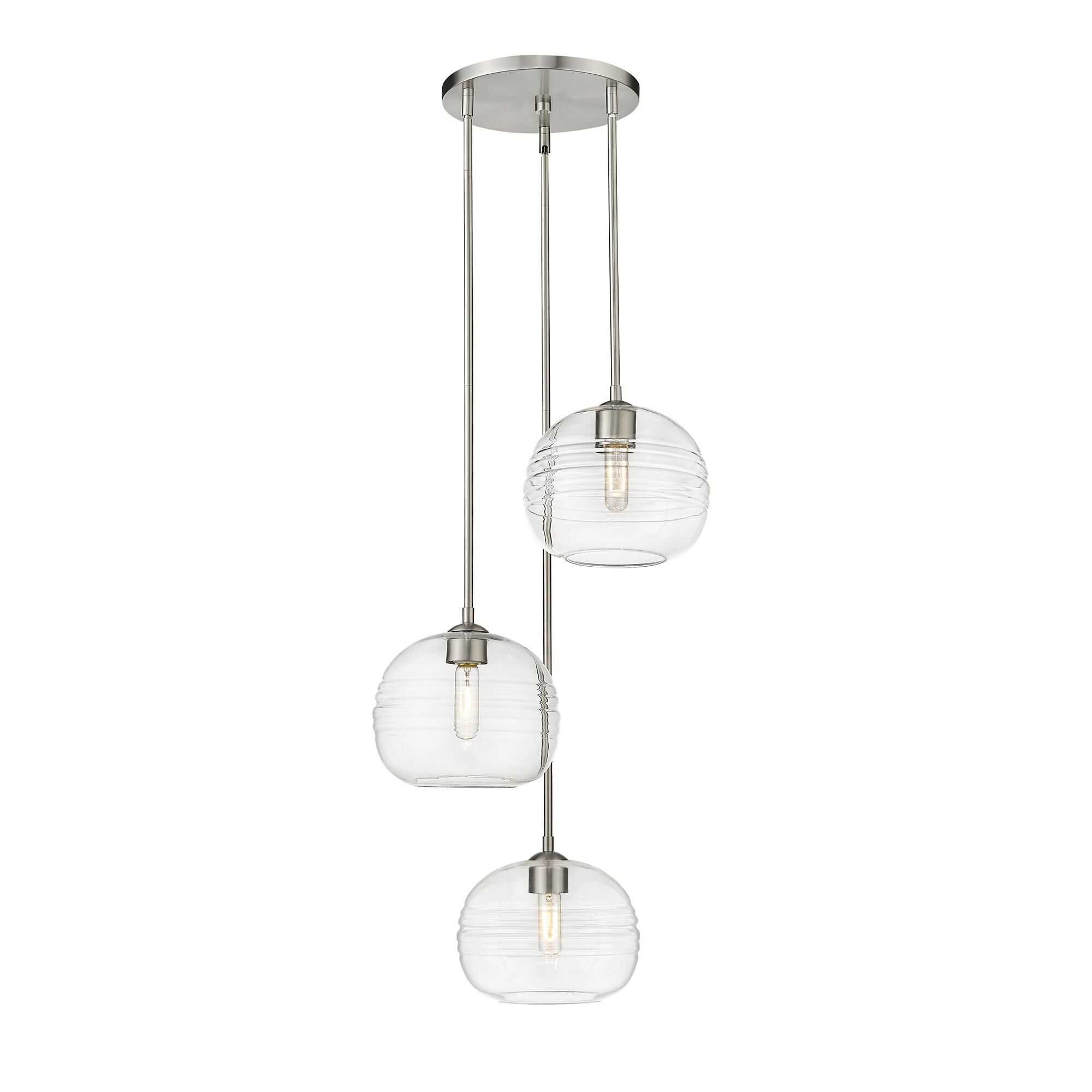 Harmony 20 Inch 3 Light Mini Chandelier by Z-Lite