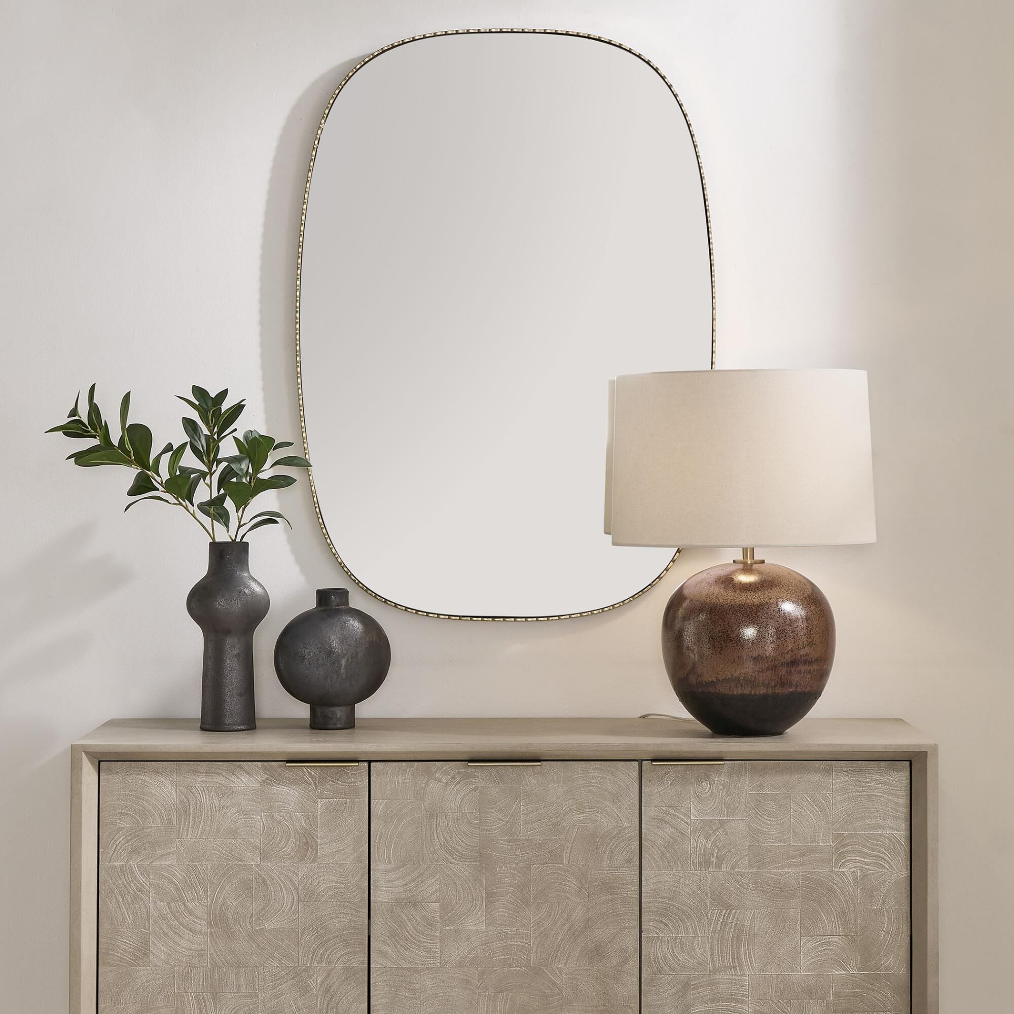 Grace Feyock Nidia 41 Inch Decorative Mirror by Uttermost