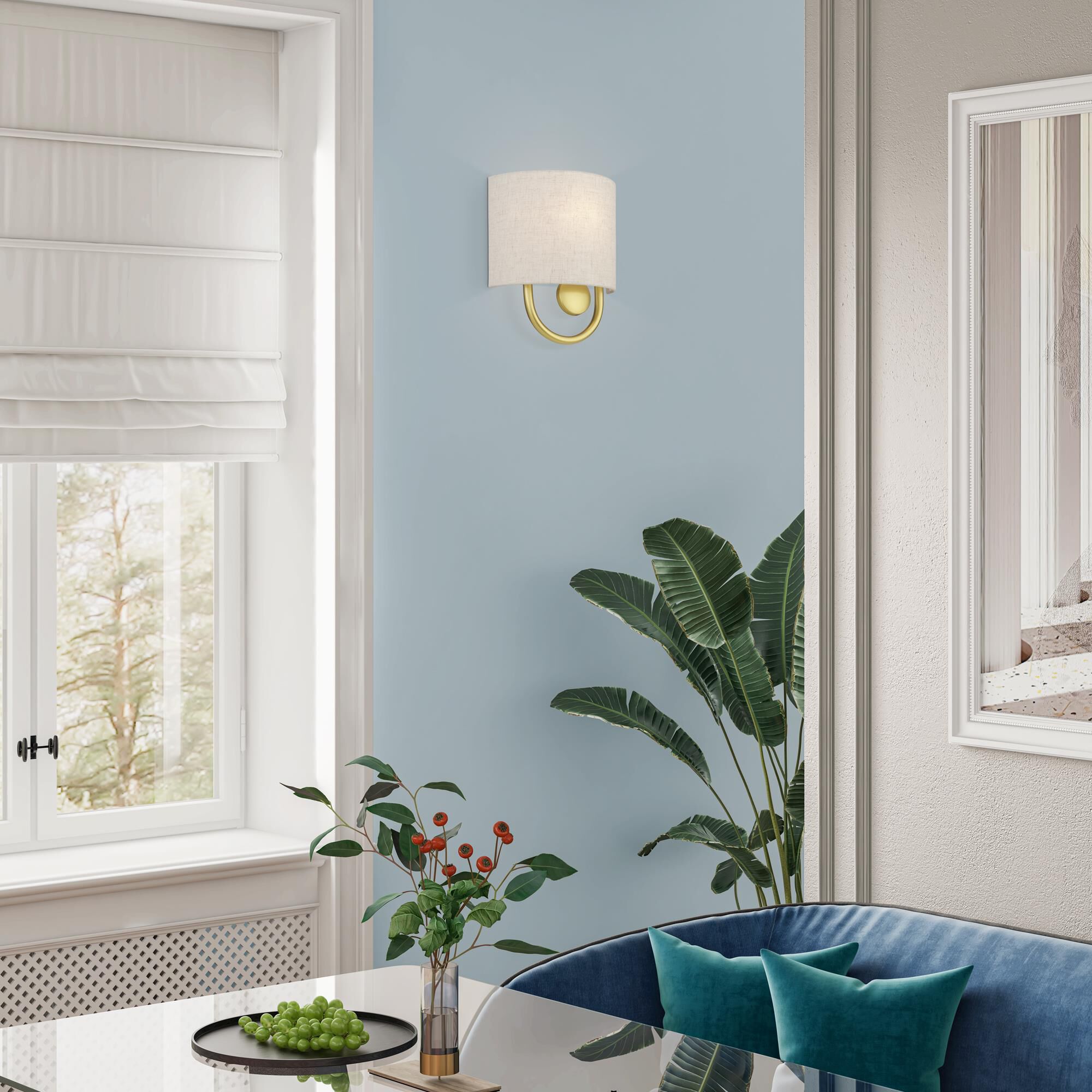 Stratton 9 Inch Wall Sconce by Livex Lighting