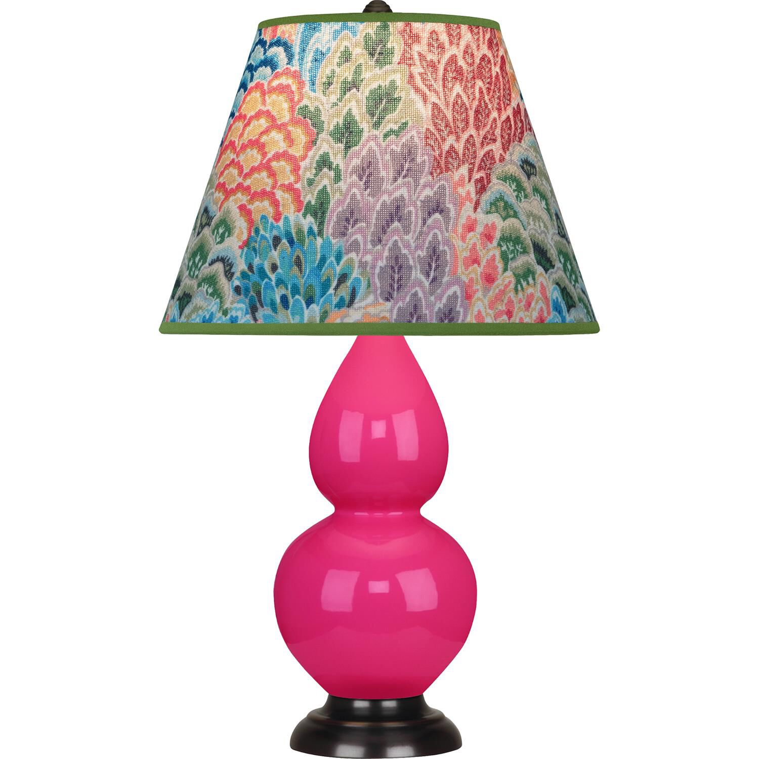 Small Double Gourd 23 Inch Table Lamp by Robert Abbey