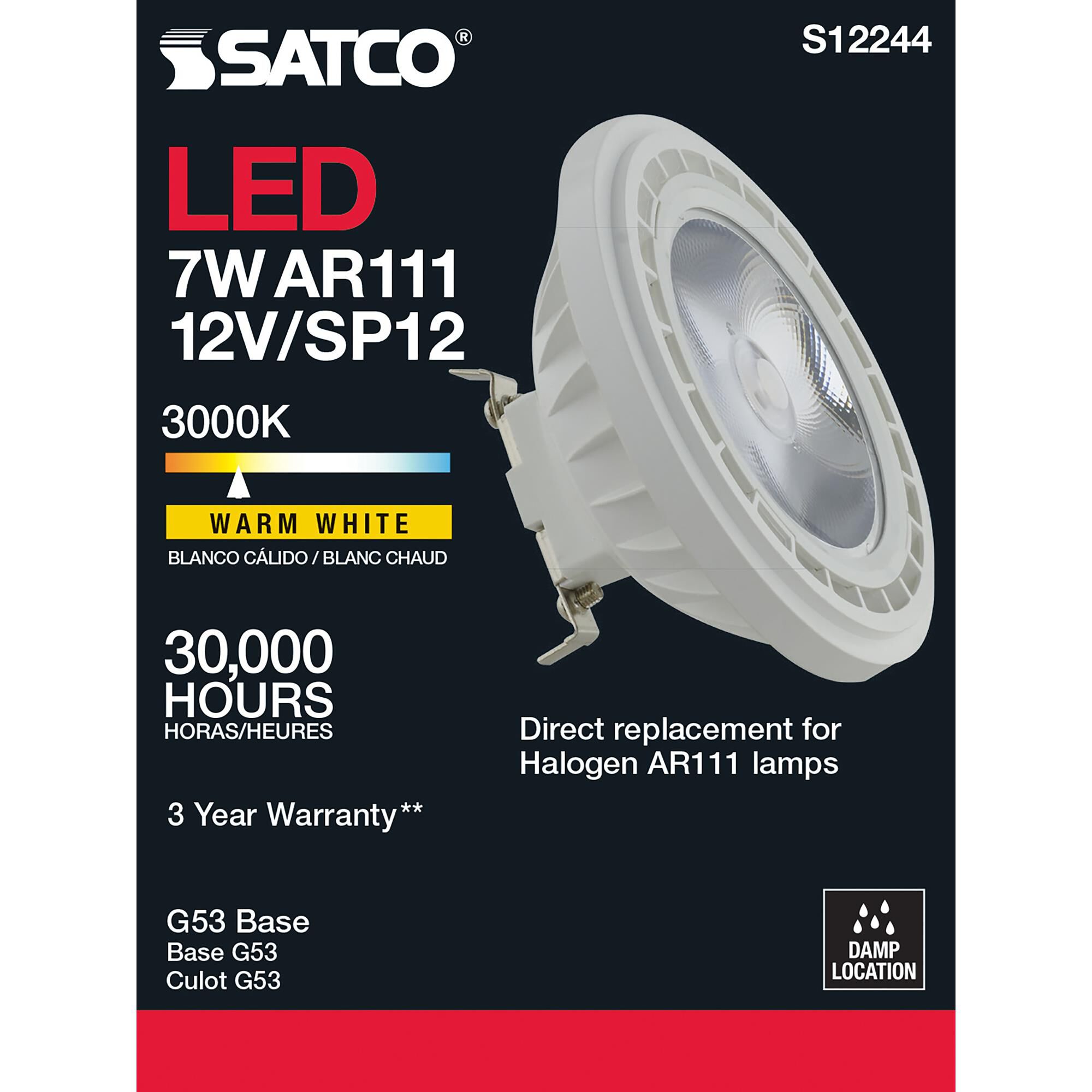 Shown in Clear finish