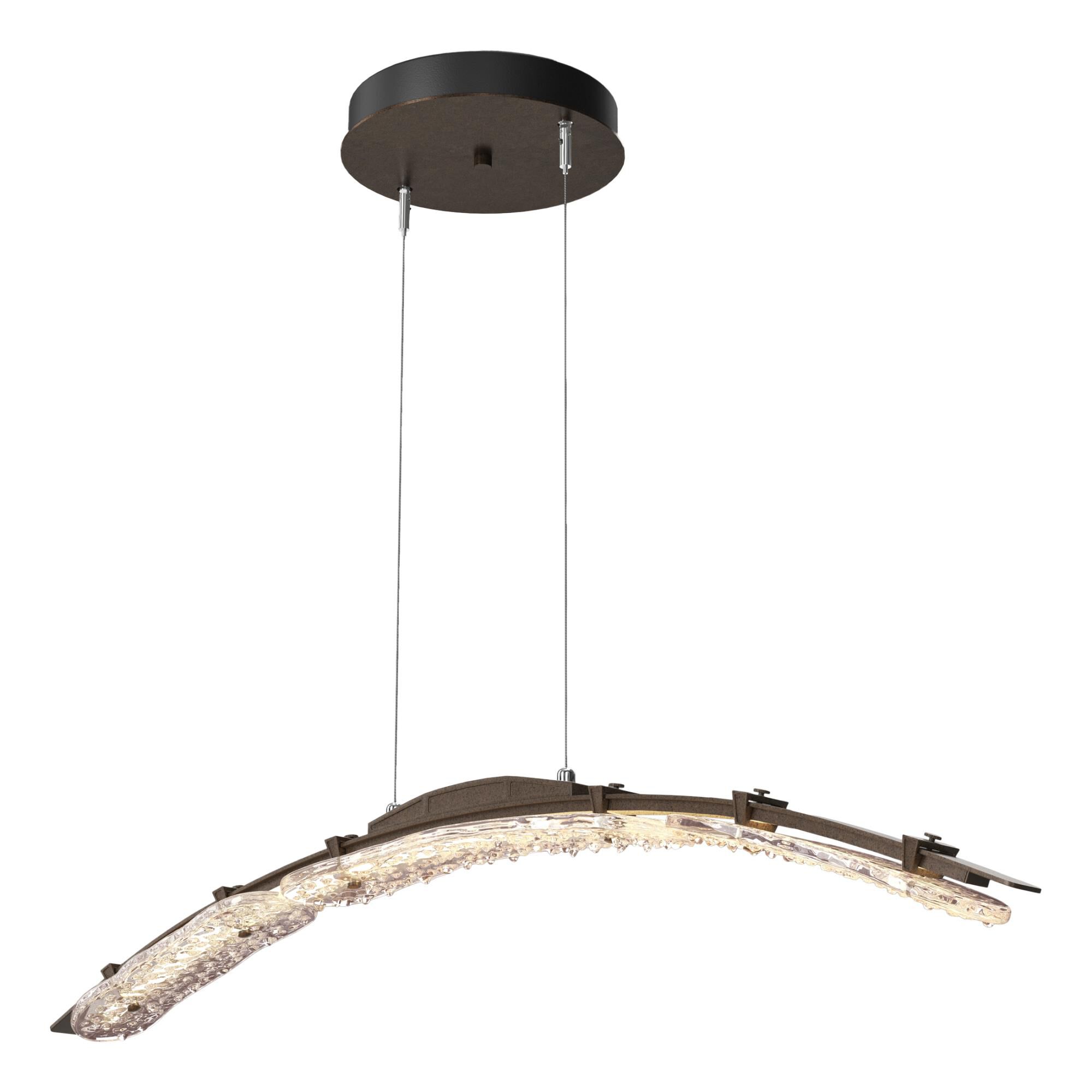 Glissade Mini Pendant by Hubbardton Forge