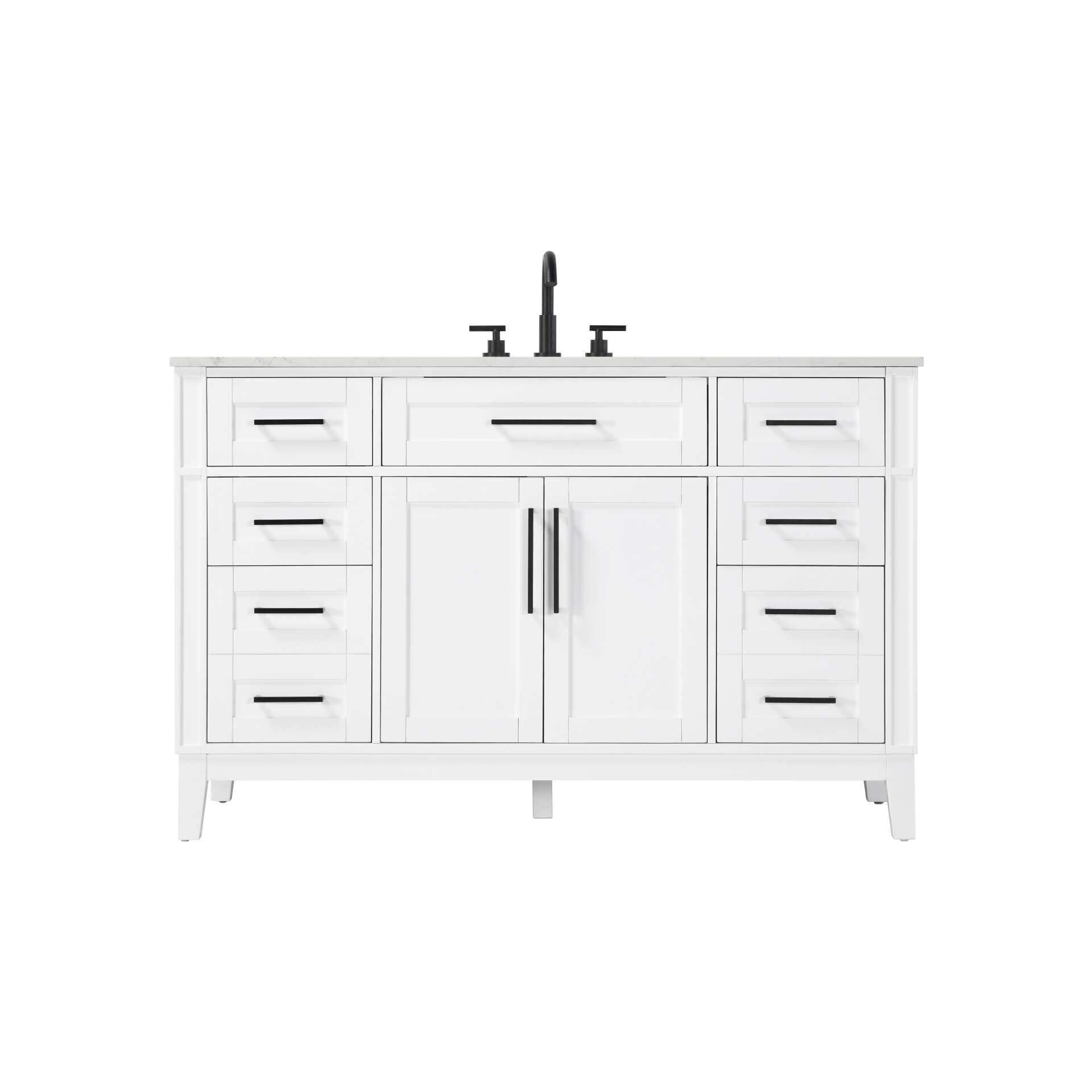 Virginia 54 Inch Bath Vanity by Elegant Decor