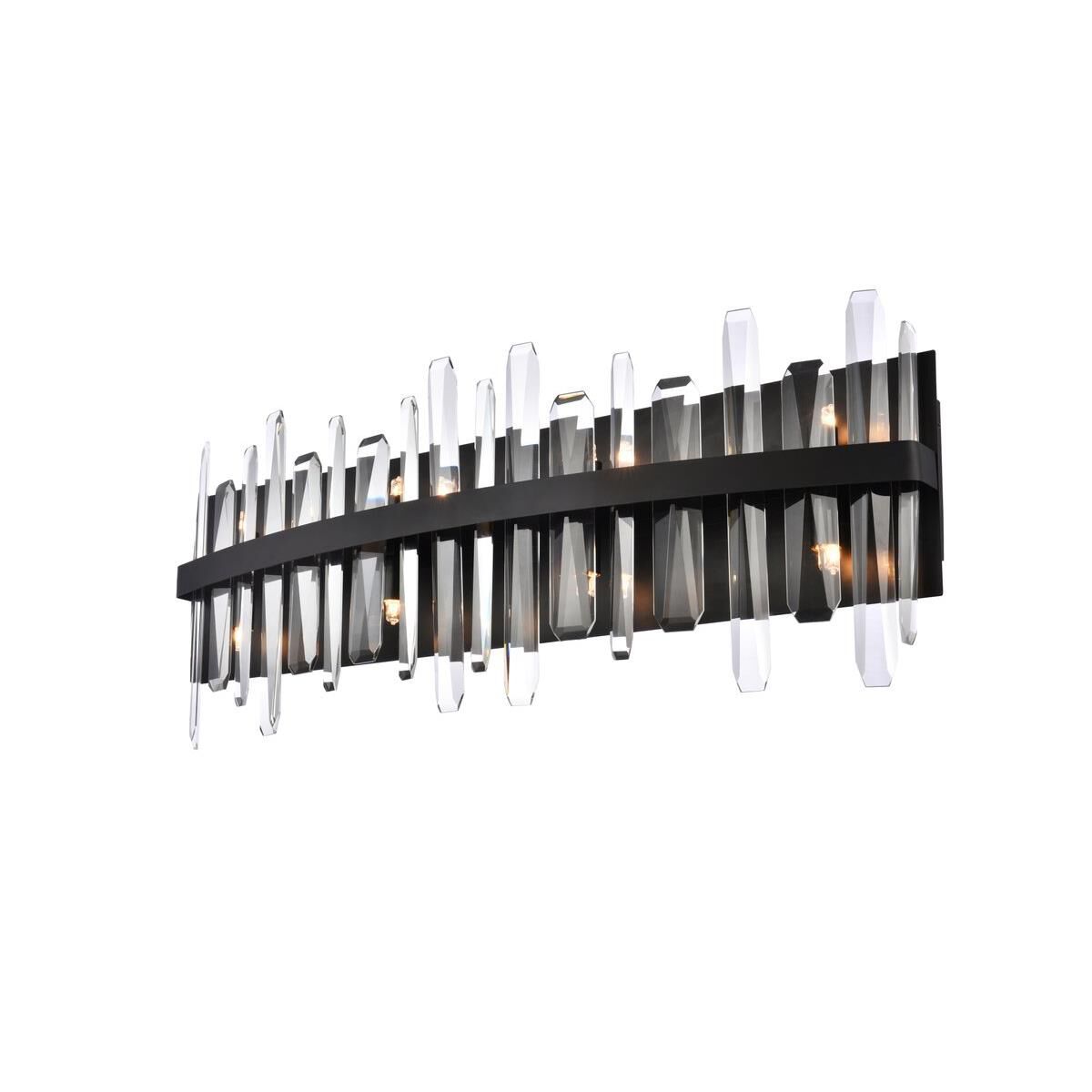 Serena 30 Inch 8 Light Bath Vanity Light by Elegant Lighting