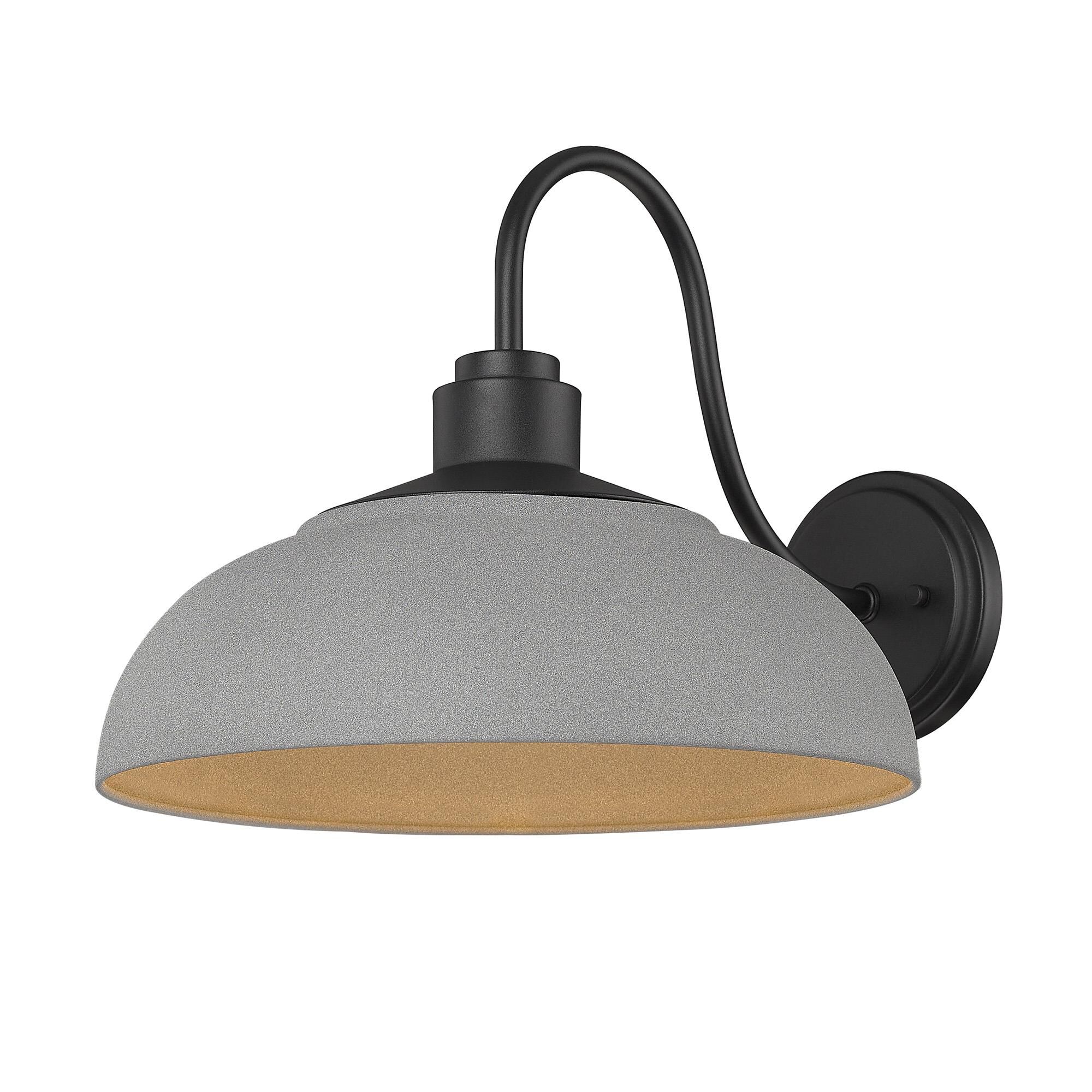 Levitt 12 Inch Outdoor Wall Light by Golden Lighting