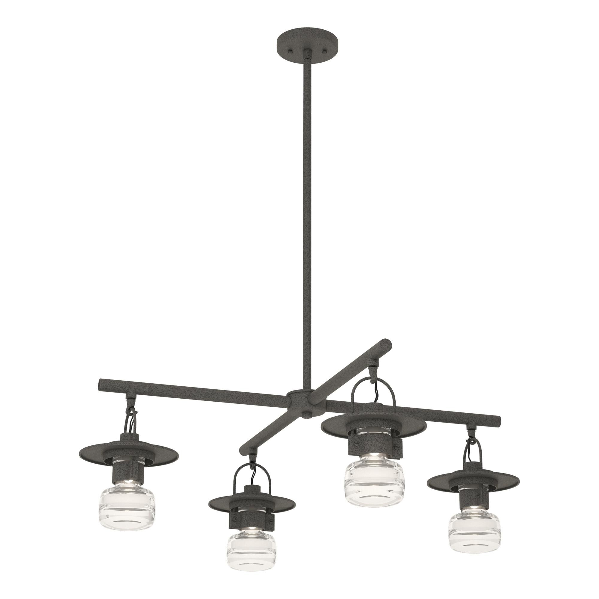 Shown in Coastal Natural Iron finish and Clear glass