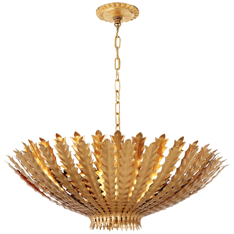 AERIN Hampton 25 Inch 6 Light Chandelier by Visual Comfort Signature Collection