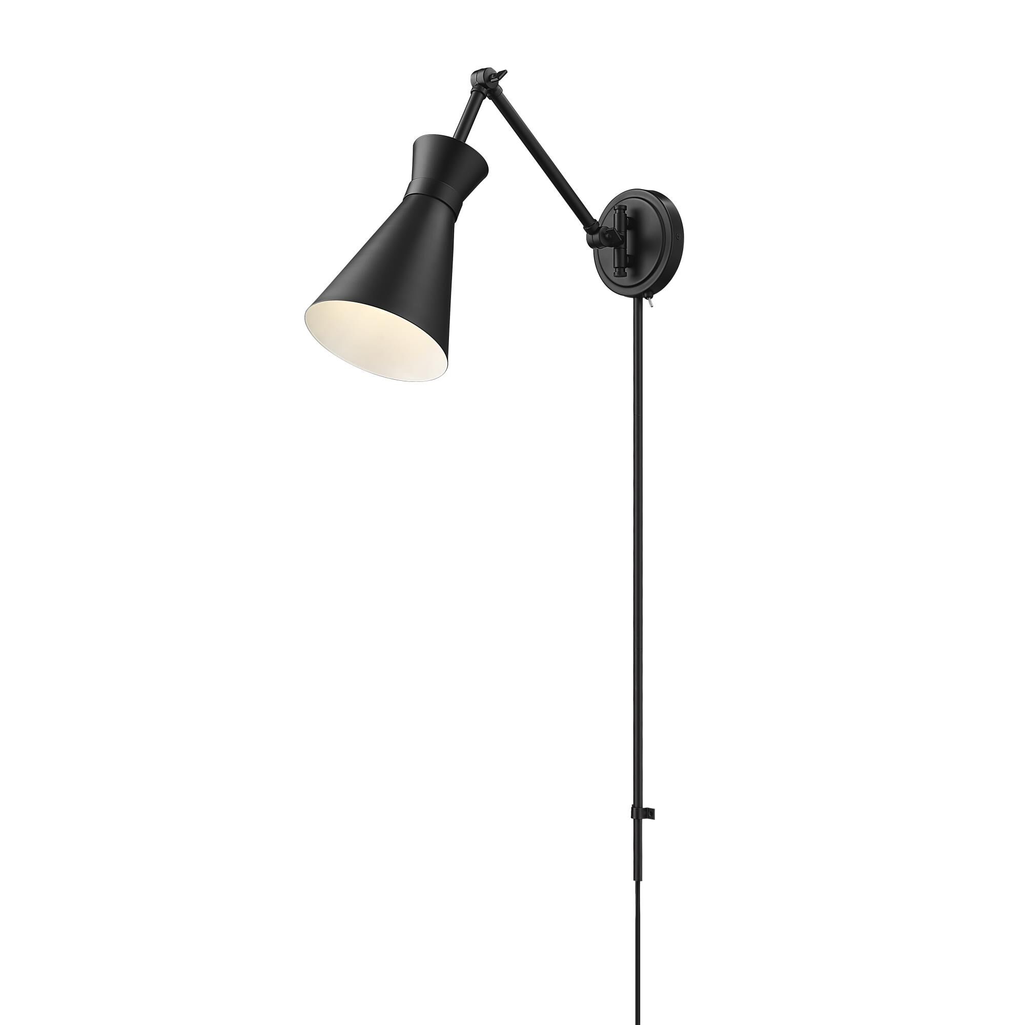 Soriano 27 Inch Wall Swing Lamp by Z Lite - Clearance
