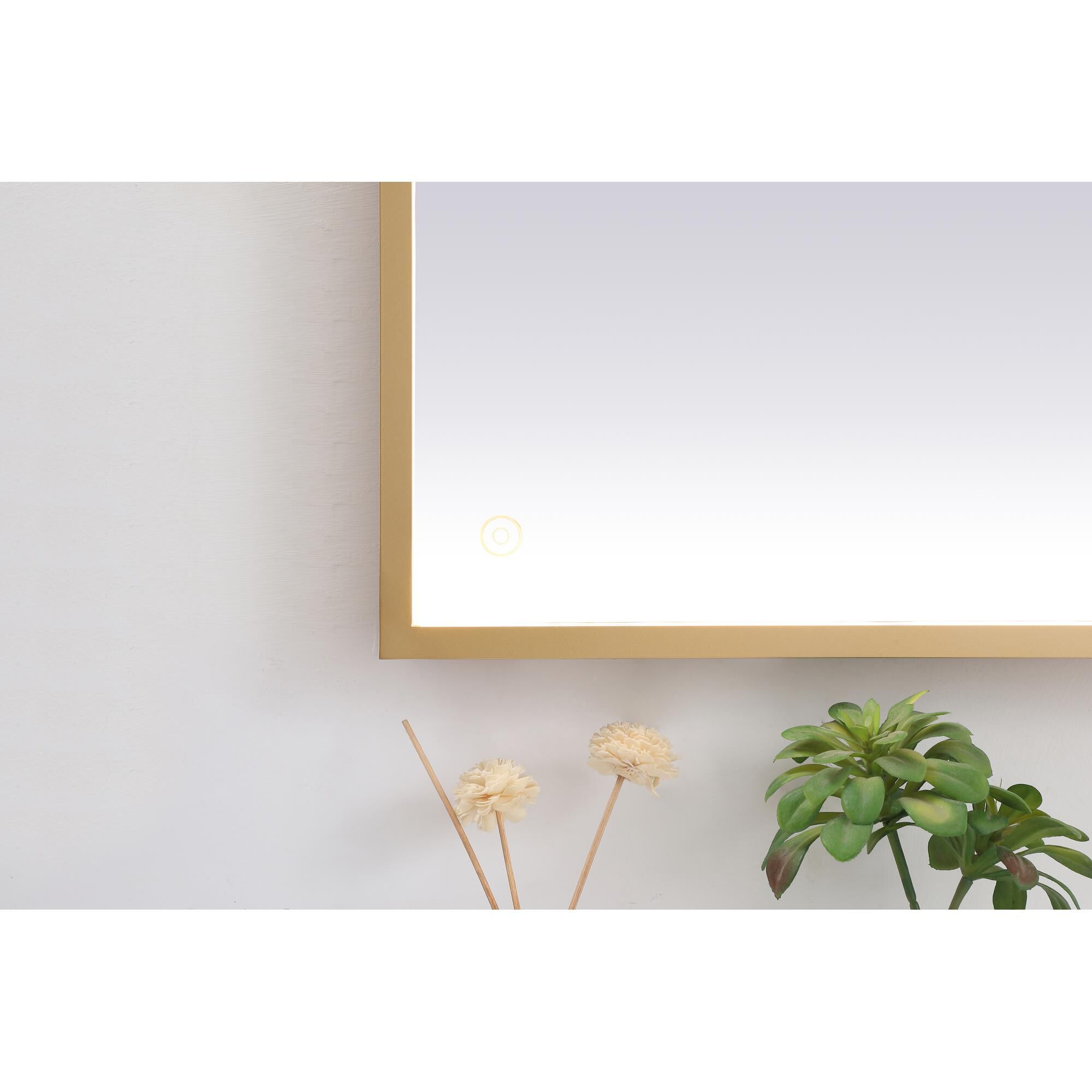 Pier LED Lighted Mirror by Elegant Decor