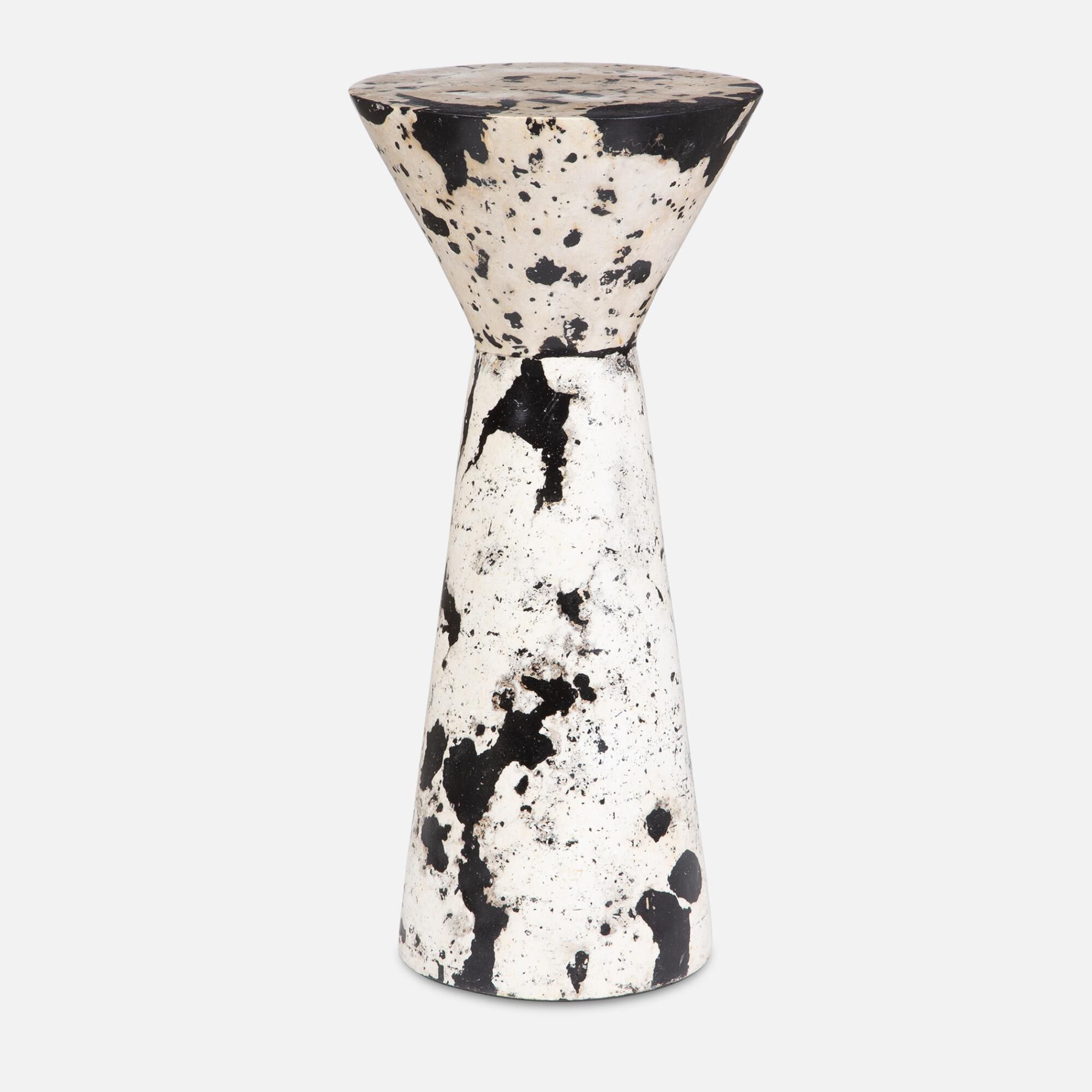 Shown in Black and White finish