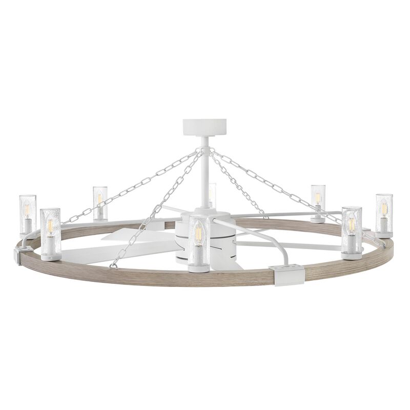 Sawyer 44 Inch Chandelier Ceiling Fan with Light Kit by Hinkley
