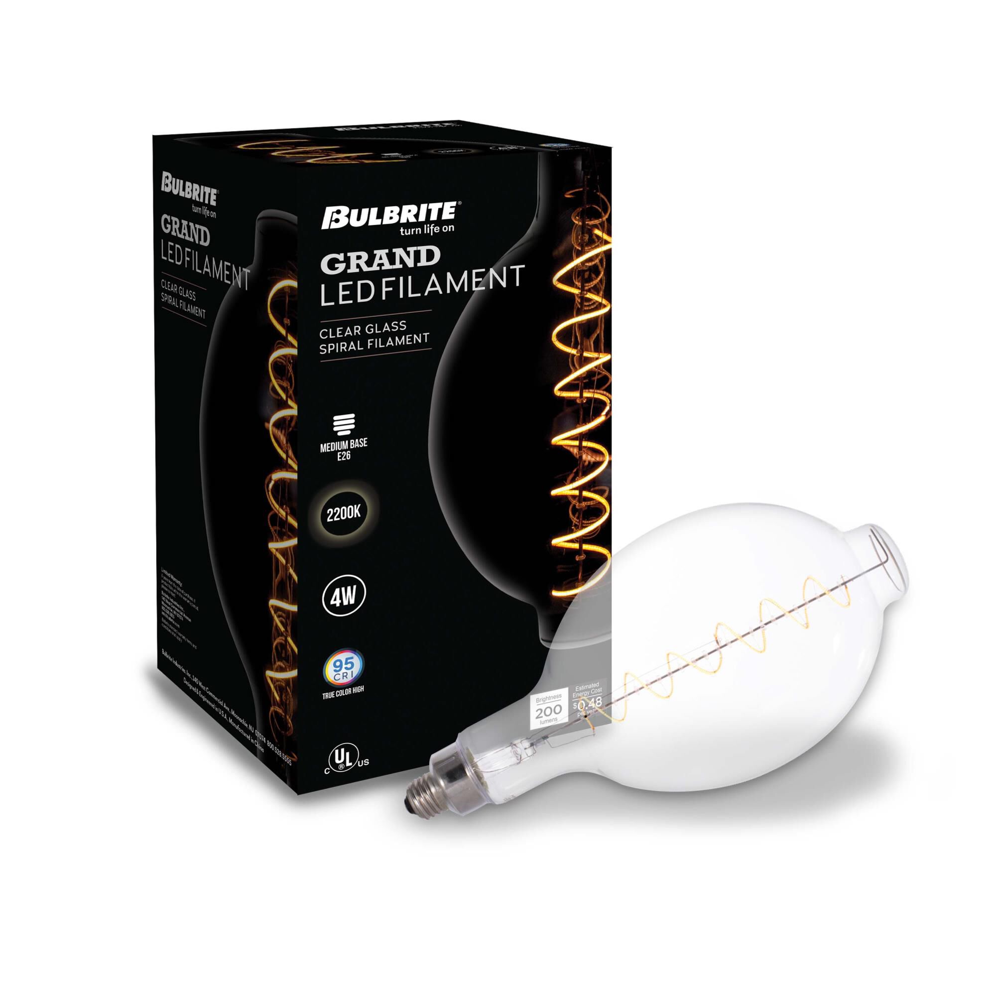 4 Watt 2200K LED Light Bulb by Bulbrite