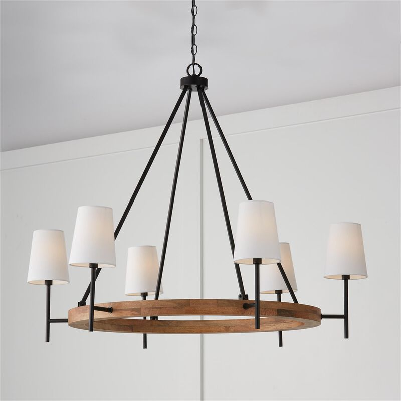 Jonah 42 Inch 6 Light Chandelier by Capital Lighting Fixture Company