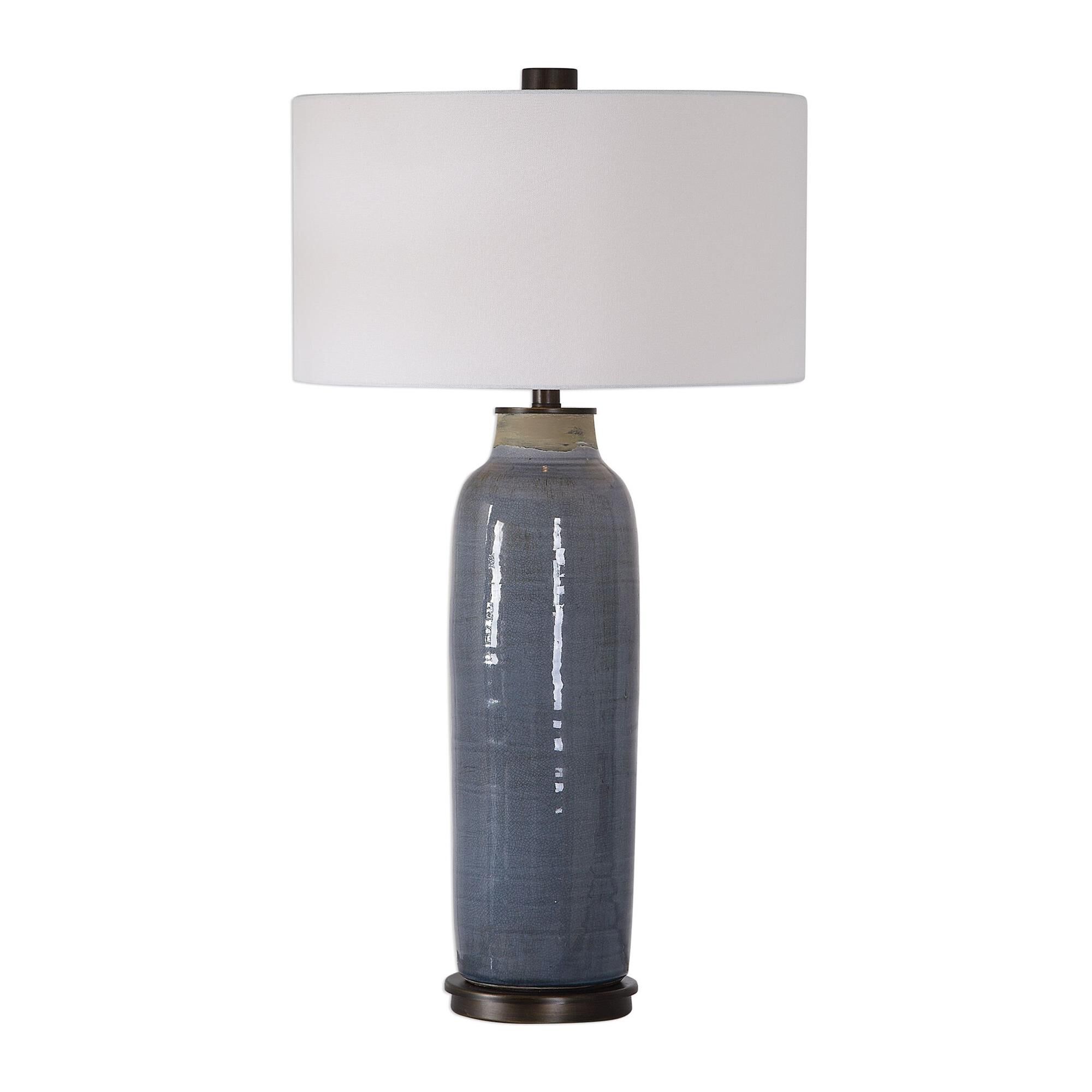 Vicente Slate Blue Table Lamp by Uttermost
