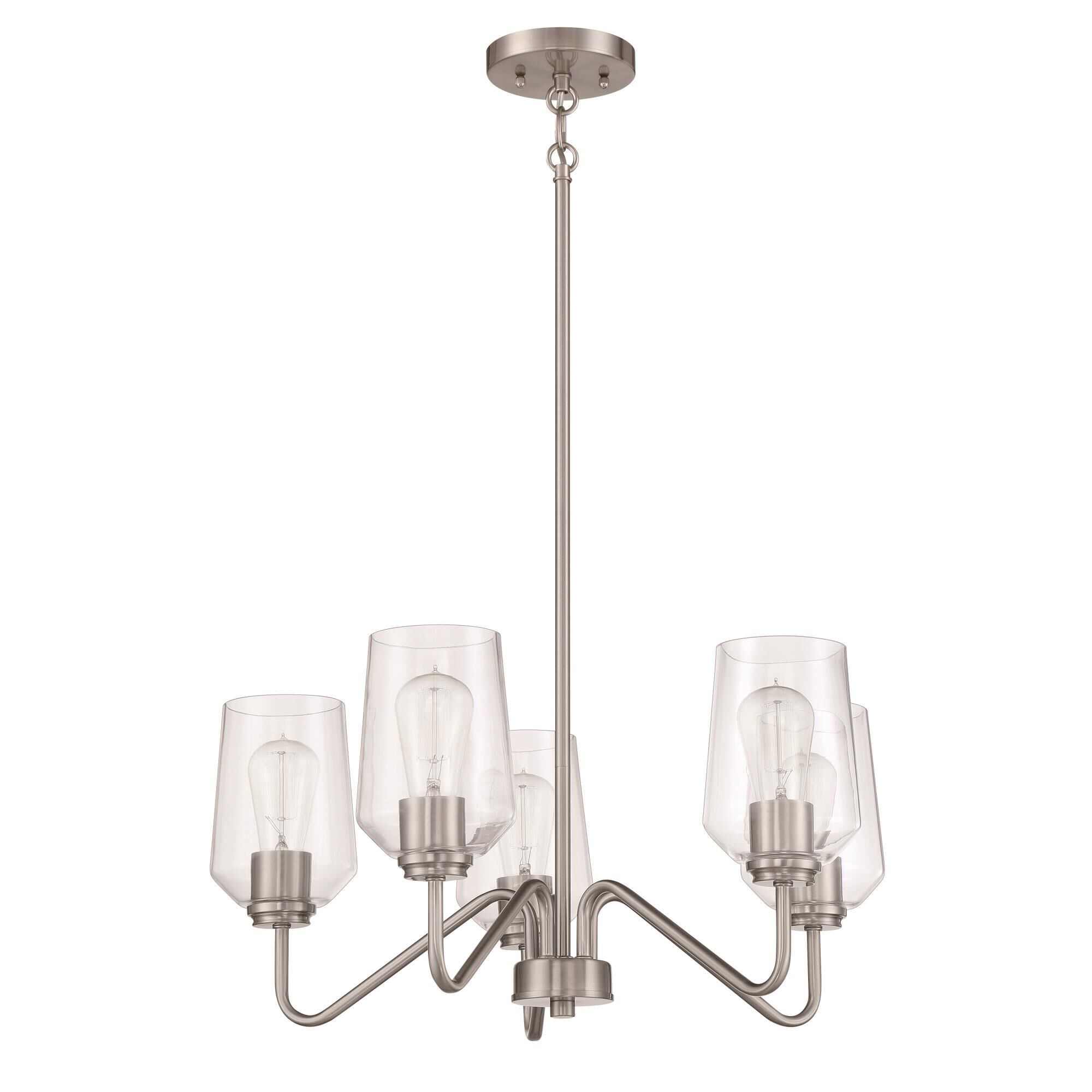 Shown in Brushed Polished Nickel finish