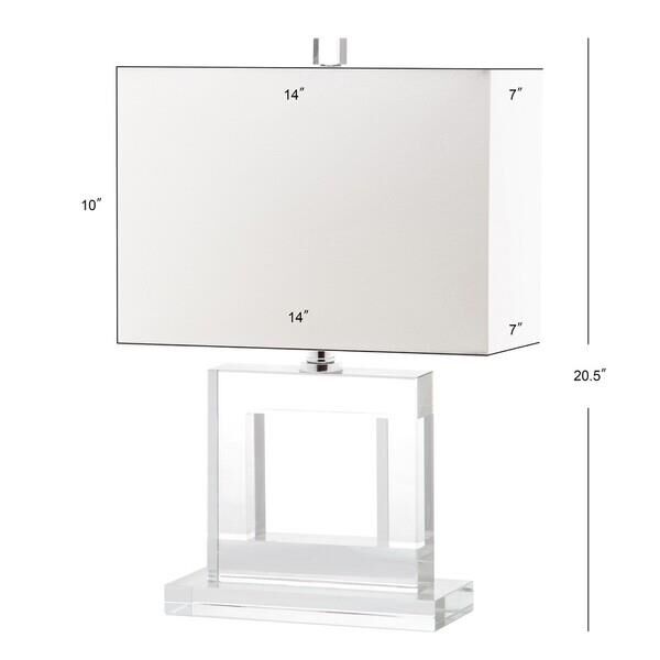 Shown in Clear finish and Clear glass