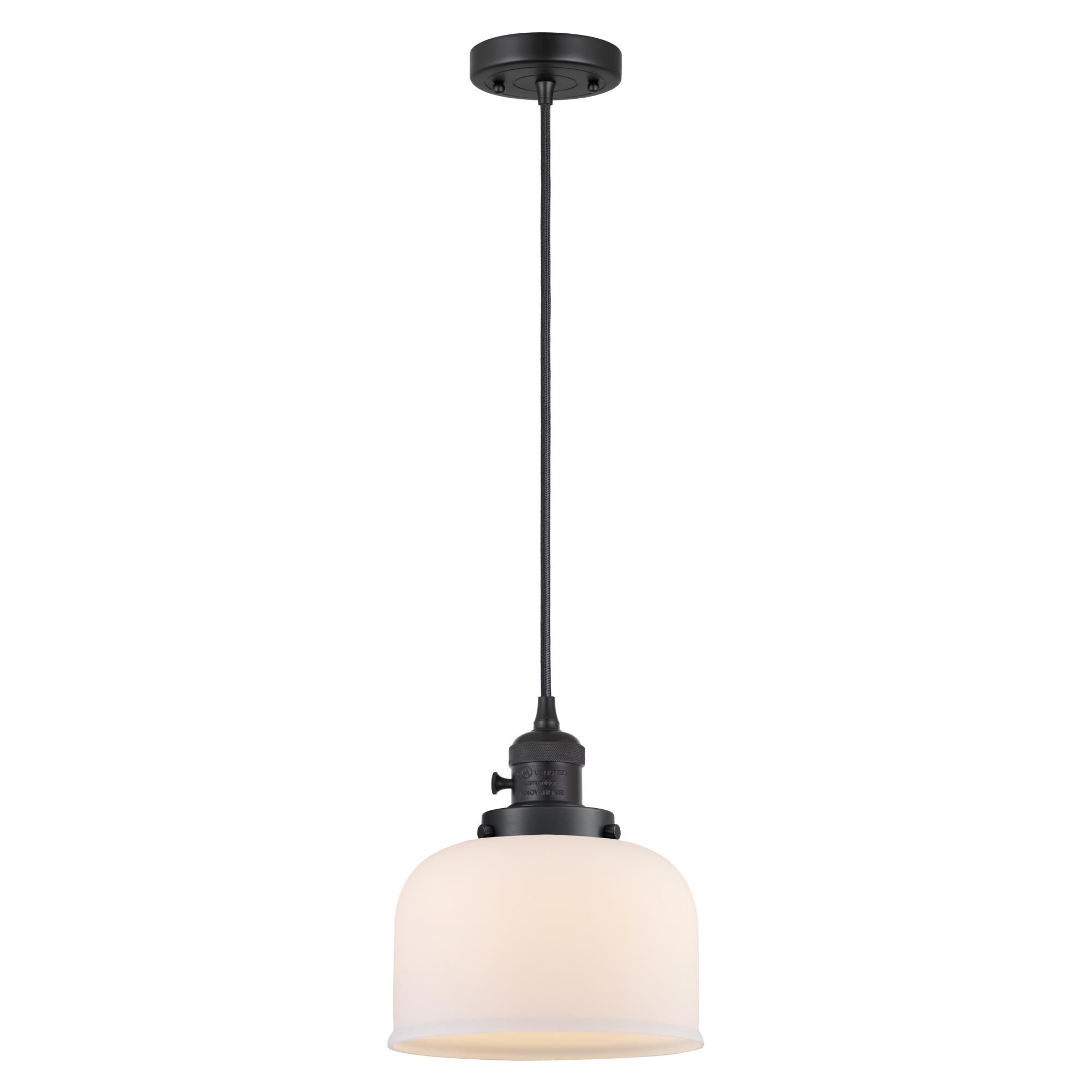 Innovations Lighting Bruno Marashlian Large Bell 8 Inch Mini Pendant